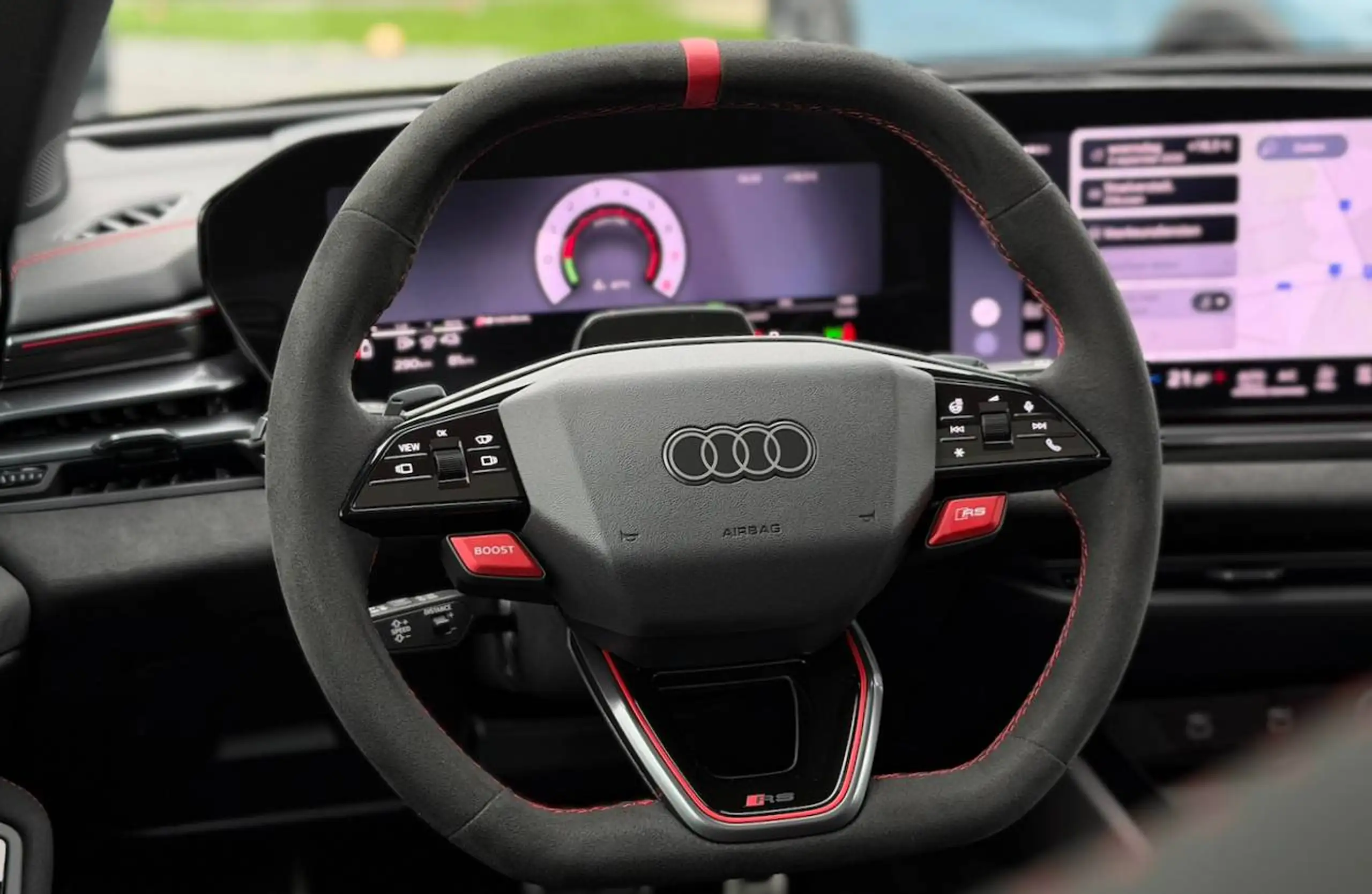 Audi RS5 AVANT BESCHIKBAAR TECH PRO SPORTPACK KERAMISCHE REMMEN PANORAMA GEKOELDE ZETELS MASSAGE B&O 360° CAM — 9/26