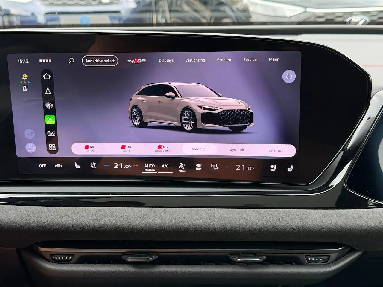 Audi RS5 AVANT TECH PRO SPORTPACK KERAMISCHE REMMEN PANORAMA GEKOELDE ZETELS MASSAGE B&O 360° CAM, миниатюра 18