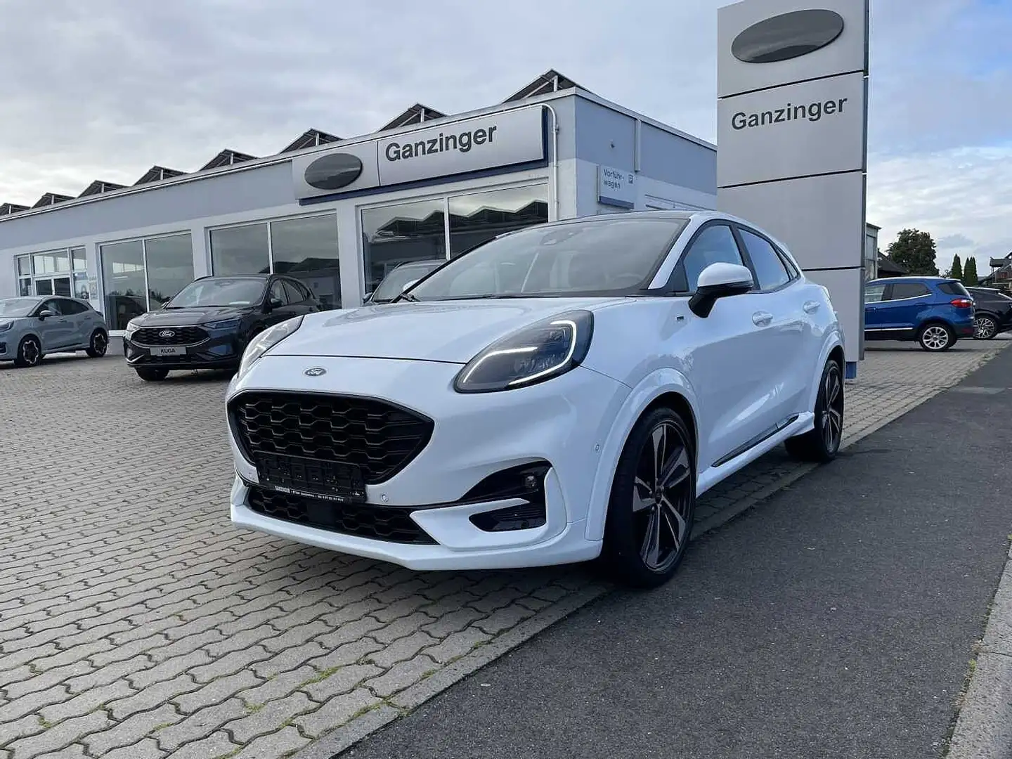 Ford Puma ST-LINE X, LED+19'+PANO+ACC+B&O+NAVI+DAB+EL.HECKKL Blanc - 1