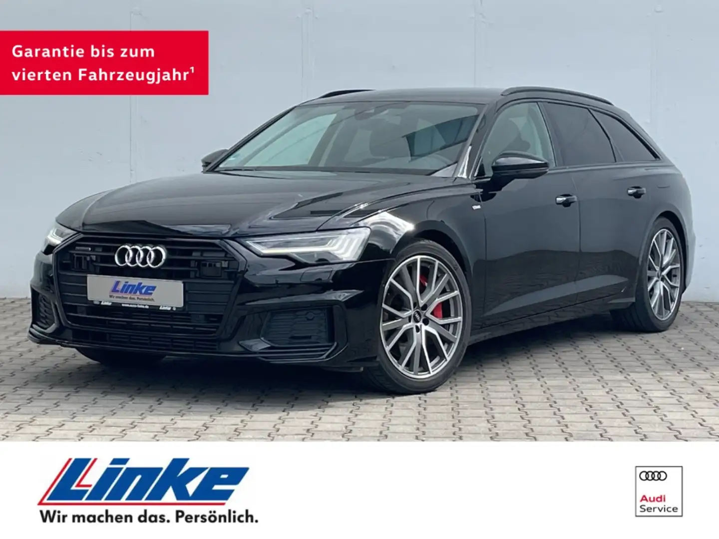 Audi A6 Avant 55 TFSI e quattro S-Line Optik schwarz AHK/A Schwarz - 1