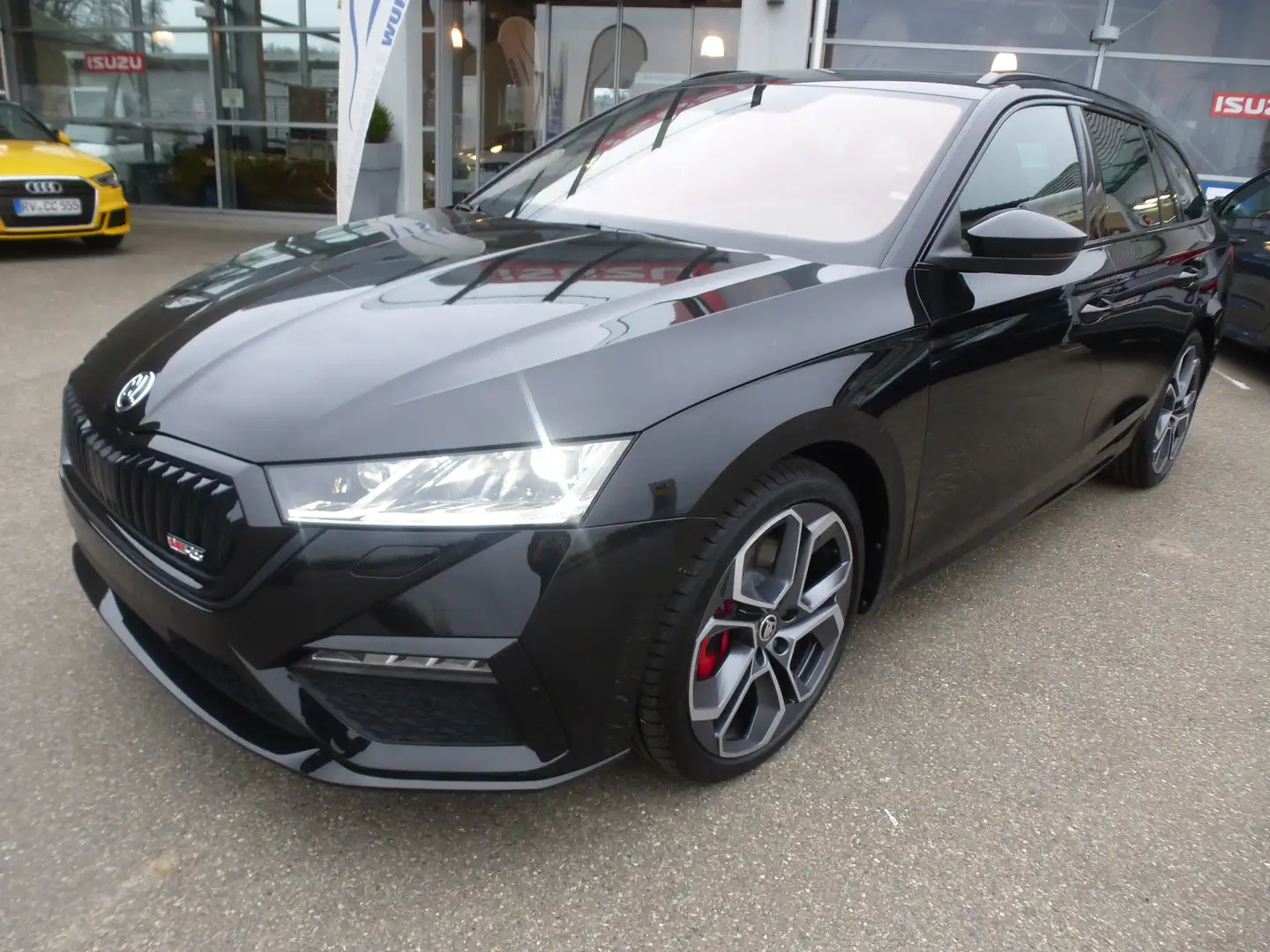 Skoda Octavia RS*SD-Glas*AHK*Ego-Sportsitze*Navi-Col*Spurwe-Ass Noir - 1