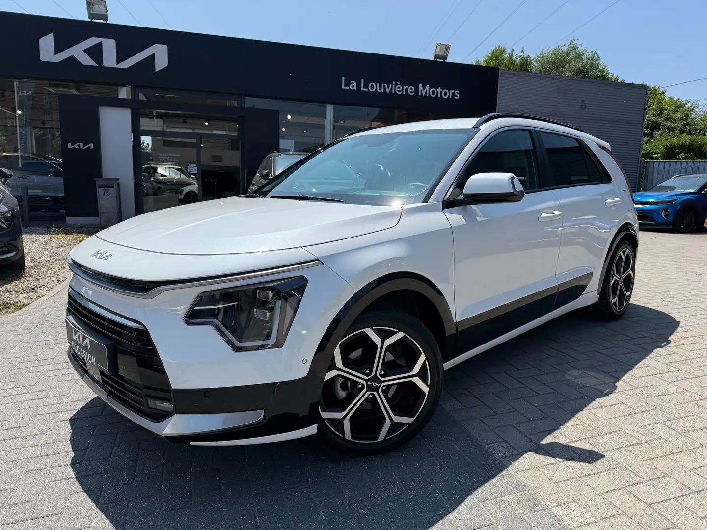 Kia Niro HEV 1.6 GDi Pace DCT**FULL**FUL**GARANTIE 2030 Wit - 1