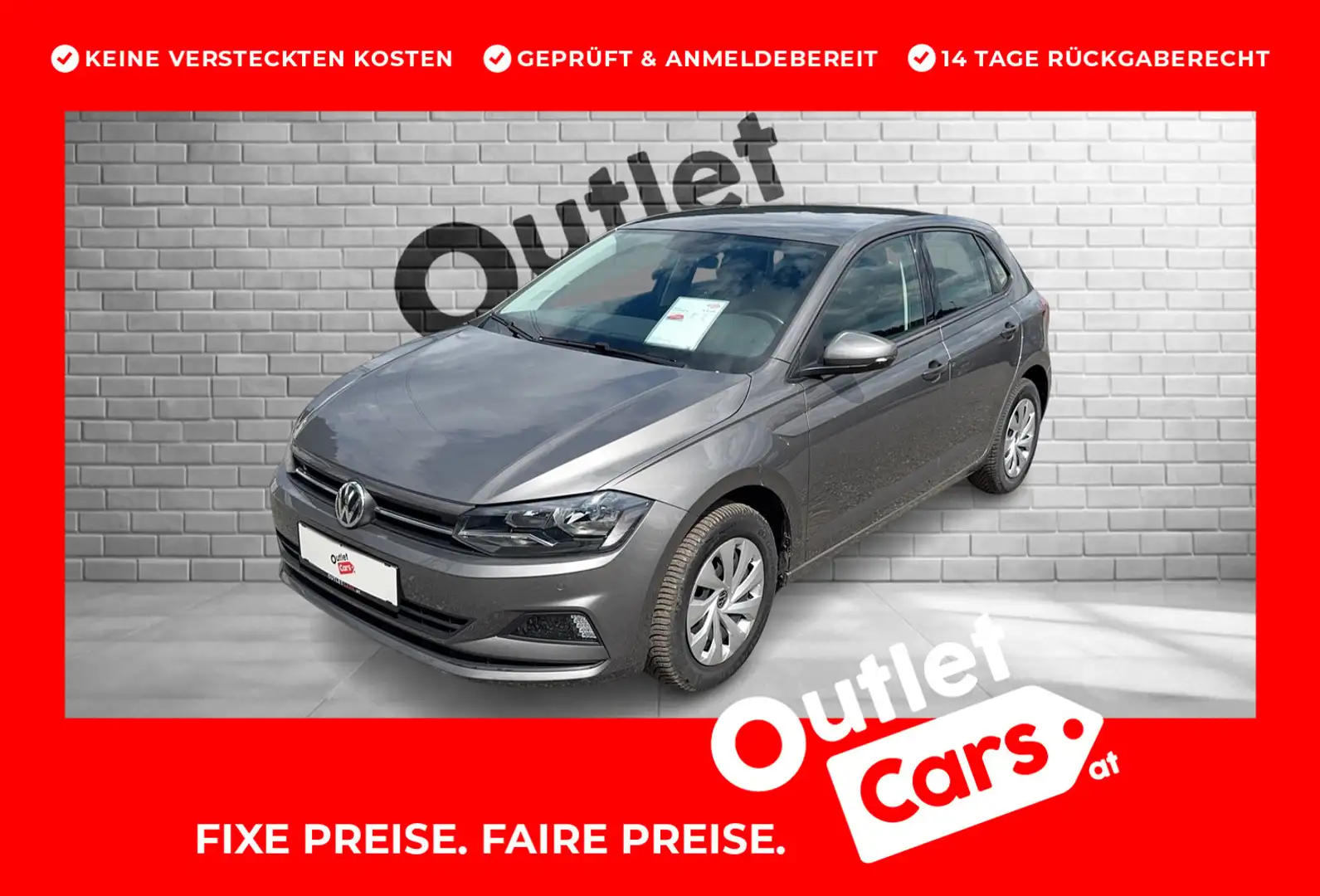 Volkswagen Polo Comfortline TDI SCR Grau - 1