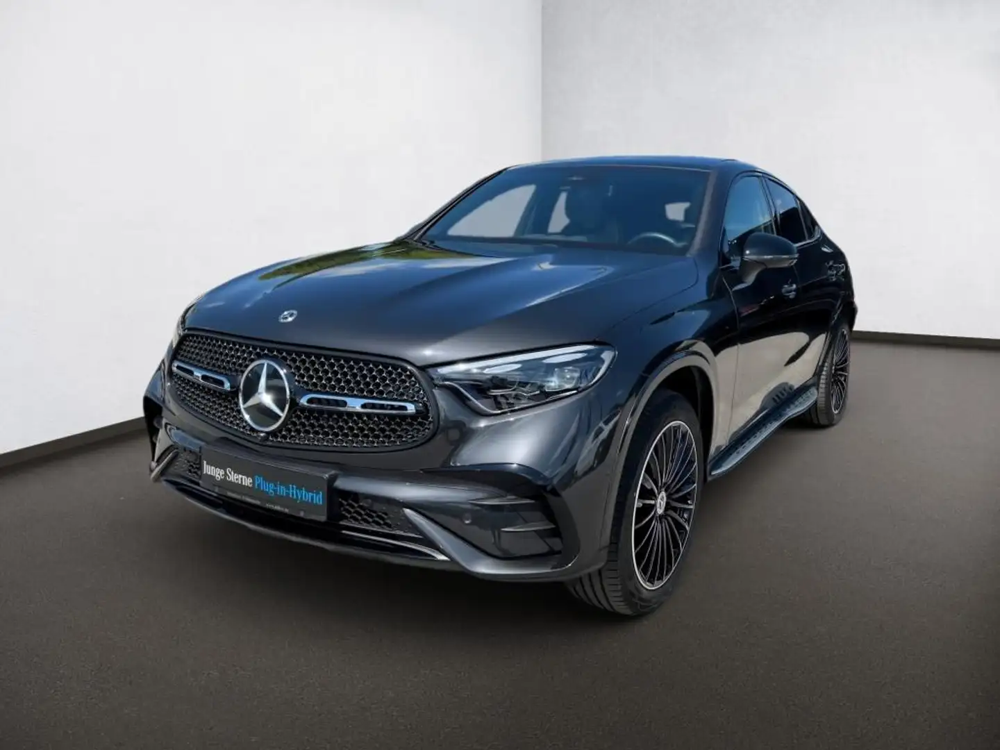Mercedes-Benz GLC 400 e 4M Coupé Edition AMG*Pano*AHK*TrBr*DiL siva - 2