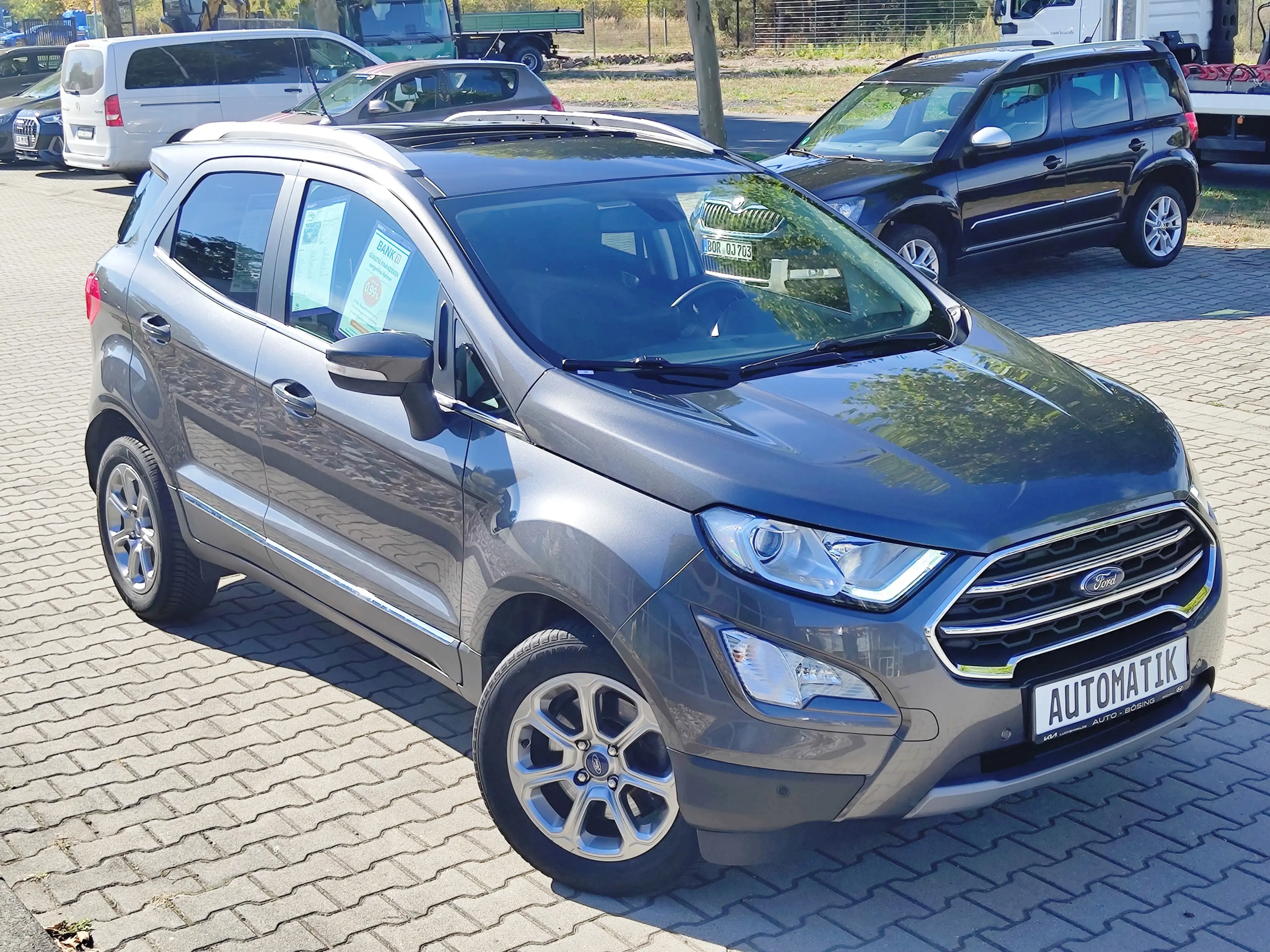 Ford EcoSport Titanium Alcant.-Klima-SHZ-Glasdach-B&O
