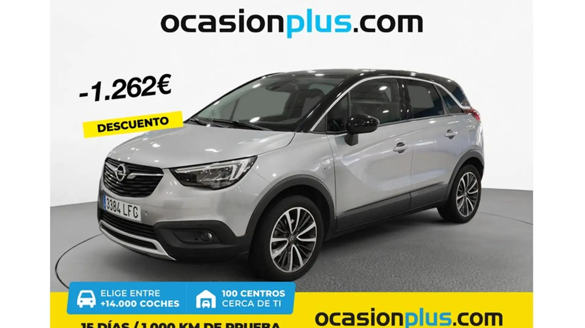Opel Crossland X 1.2T S&S Design Line - 120 Aniversario 110 Grijs - 1
