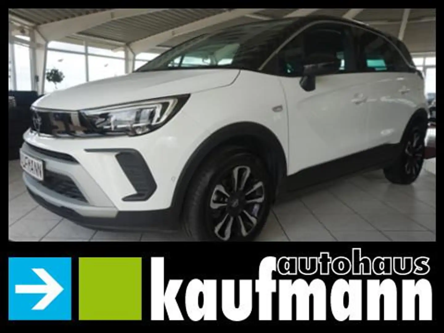 Opel Crossland X CROSSLAND X 1,2 ELEGANCE NAVI KAMERA PDC TEMPOMAT Blanc - 1