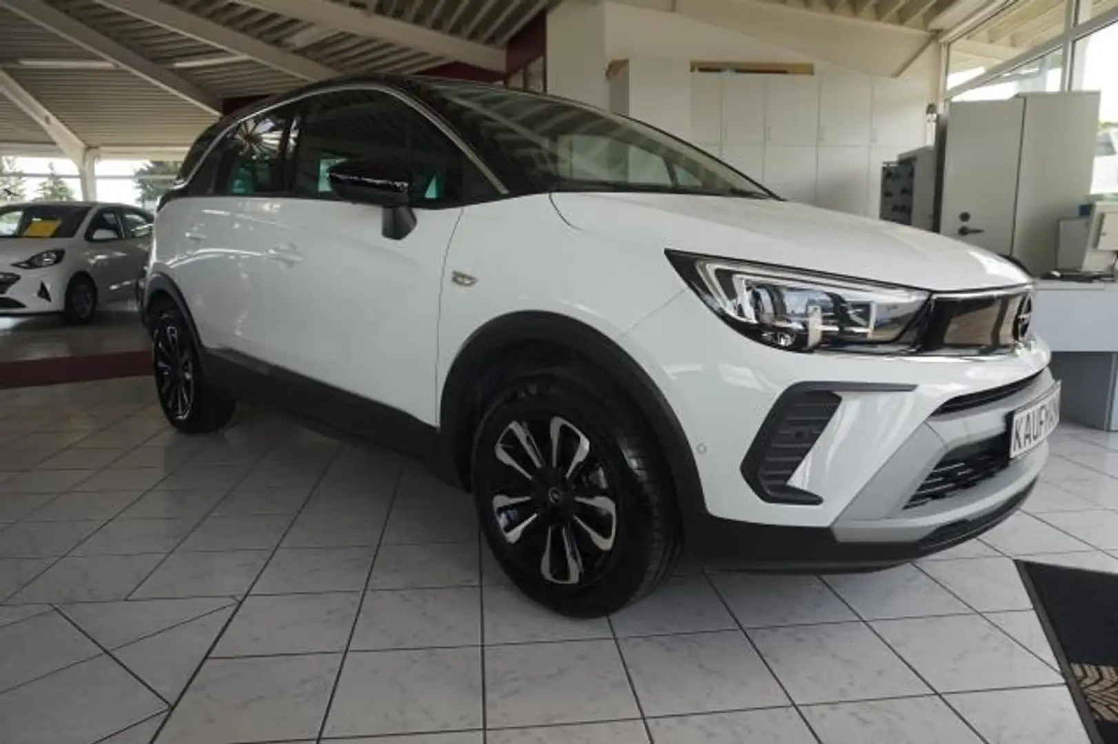 Opel Crossland X CROSSLAND X 1,2 ELEGANCE NAVI KAMERA PDC TEMPOMAT Blanc - 2