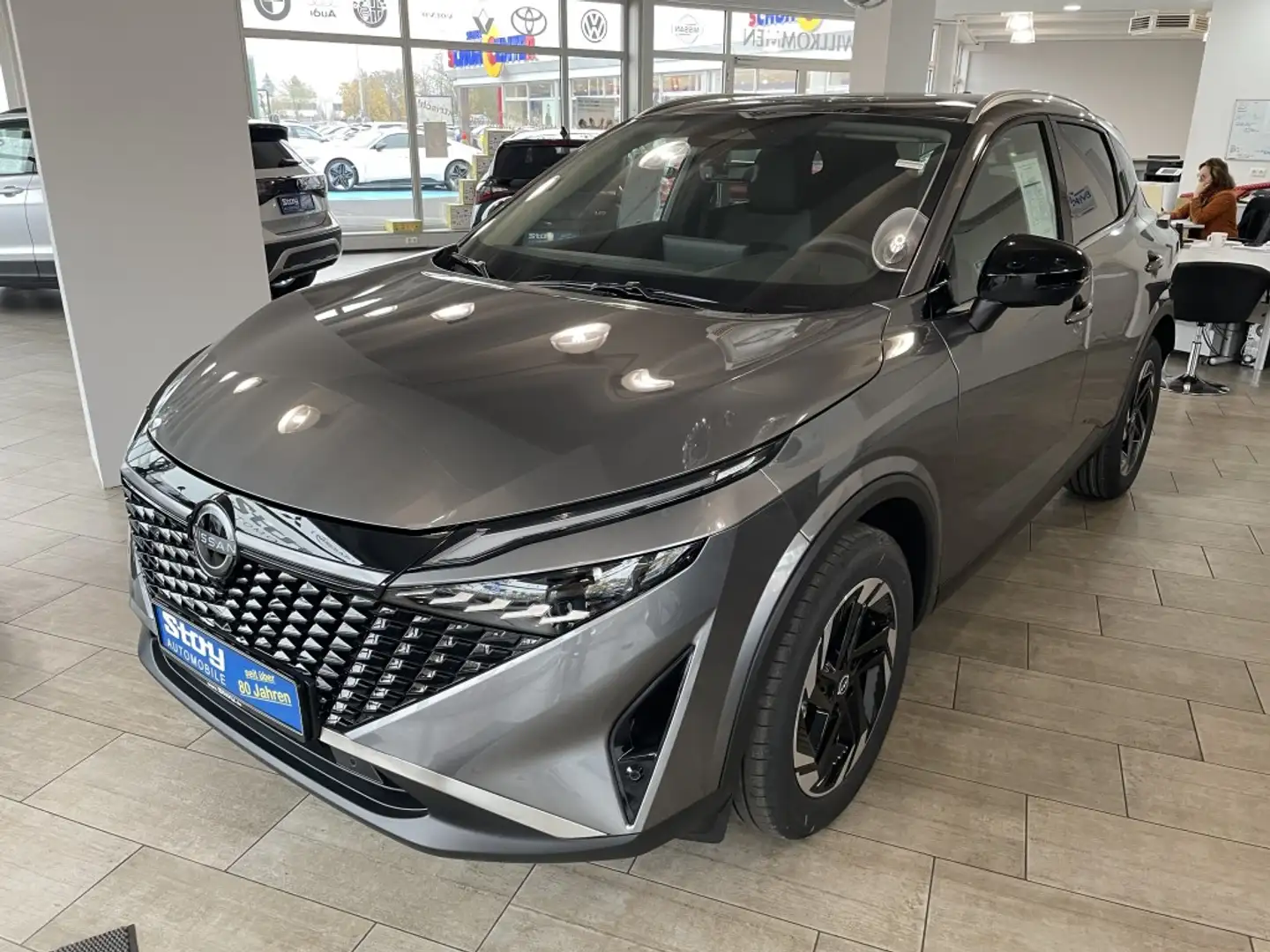 Nissan Qashqai 1.3 N-Connecta DIG-T mHEV X-TRONIC P.Dach Grau - 1