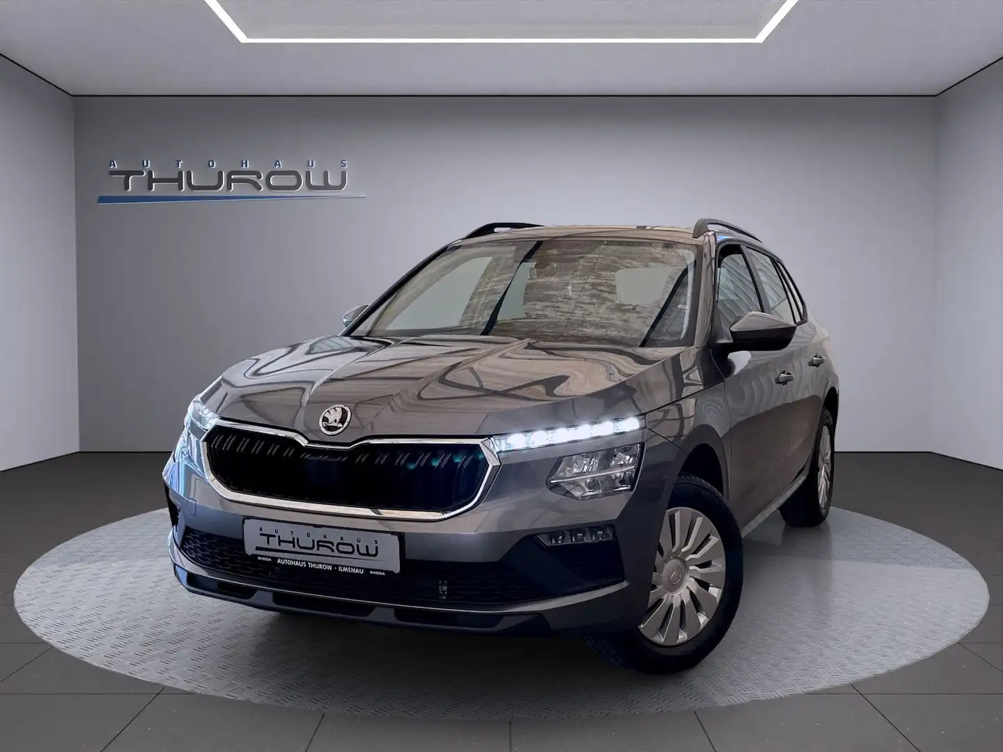 Skoda Kamiq 1.0 TSI Essence DSG LED Klima SH AHK APS Gris - 1