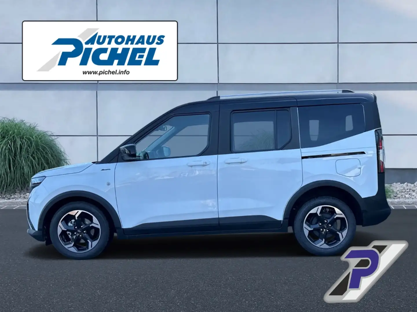 Ford Tourneo Courier Active DACHKONTRASTFARBE SCHWARZ+KLIMAAUTOMATIK+TW Weiß - 2