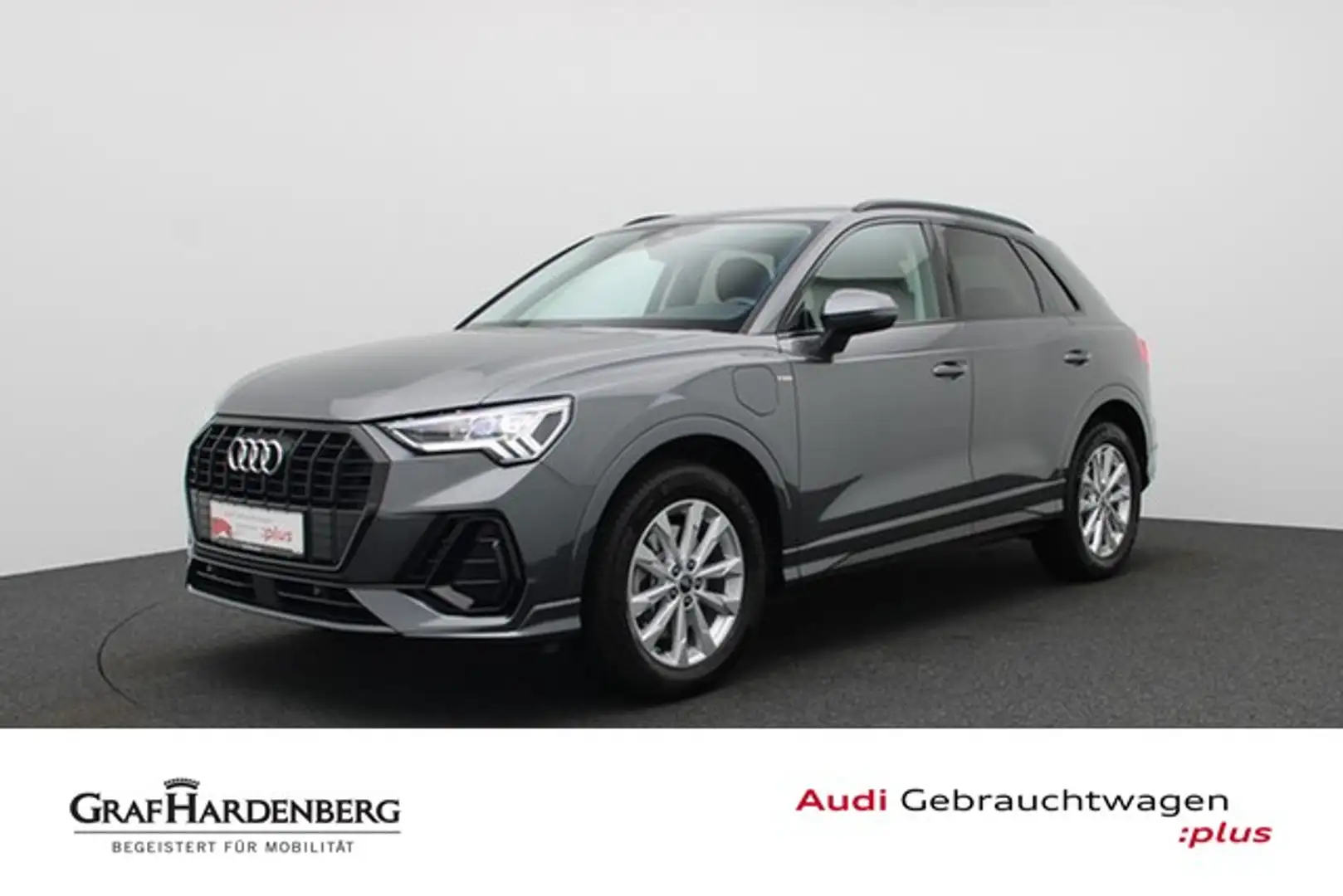 Audi Q3 45 TFSI e S line LED Navi AHK ACC Gris - 1