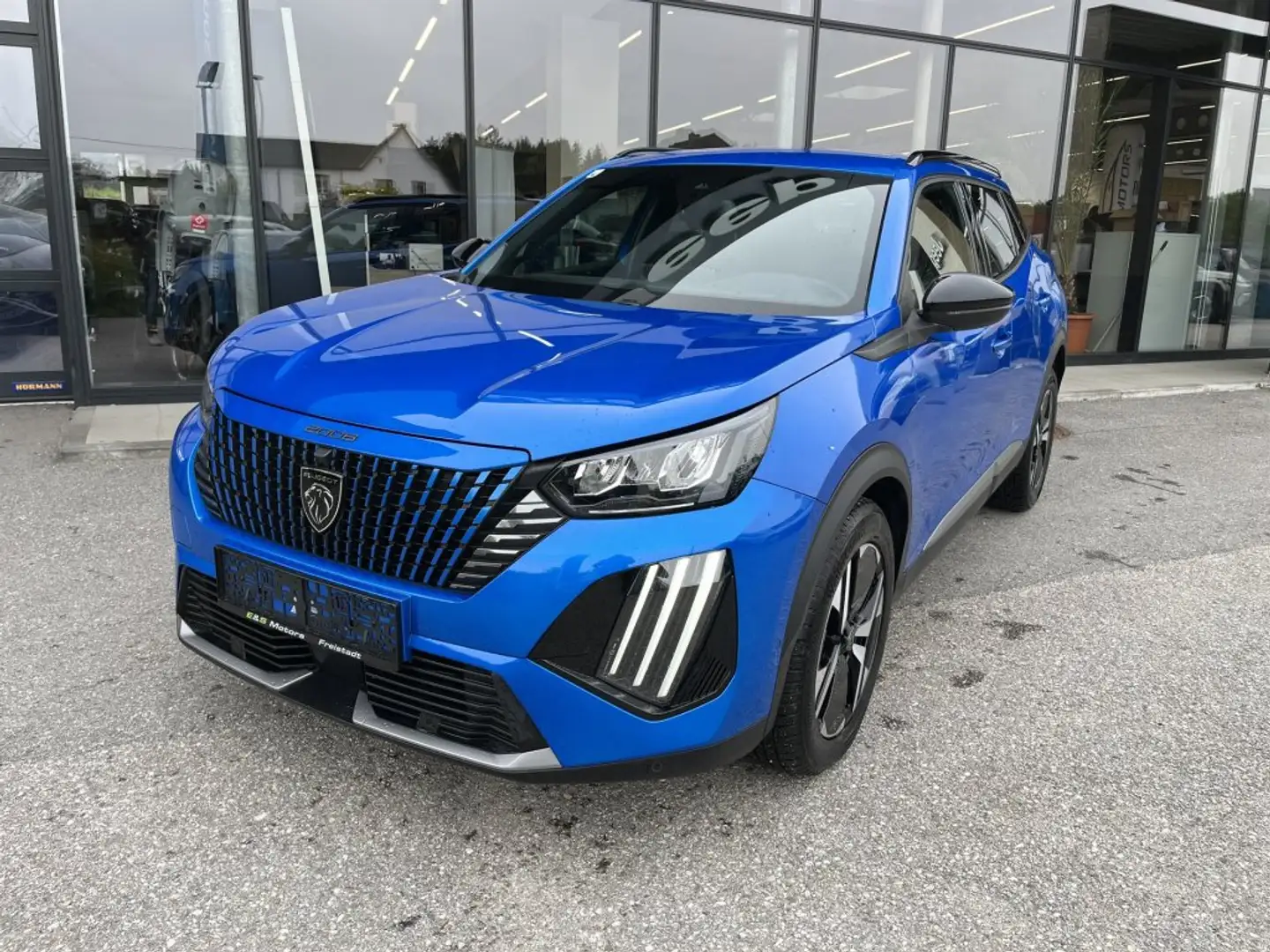 Peugeot 2008 PureTech 100 S&S Allure 6-Gang-Manuell Blau - 1