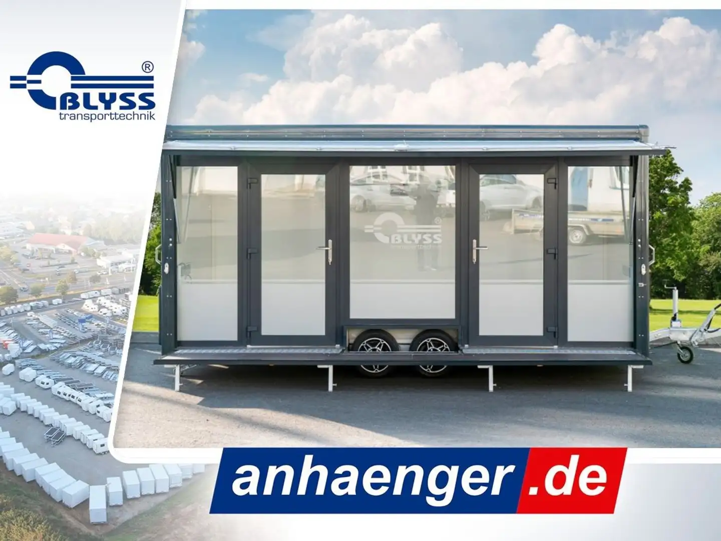 Blyss Eventanhänger Messeanhänger 660x230x270cm 2700kg - 1