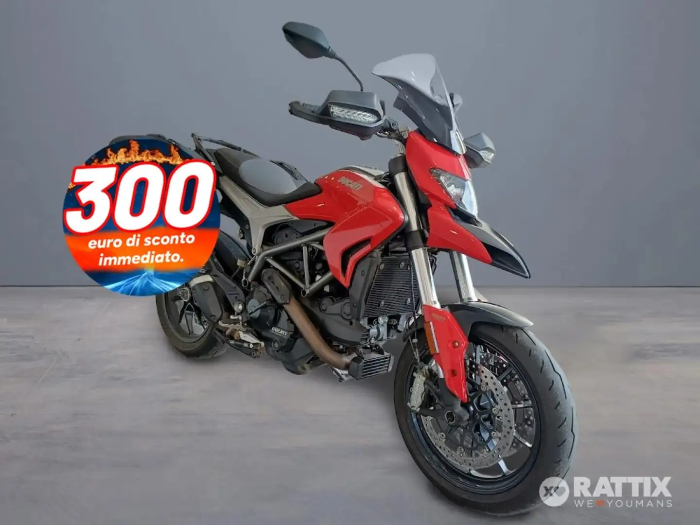 Ducati Hyperstrada White Rojo - 1