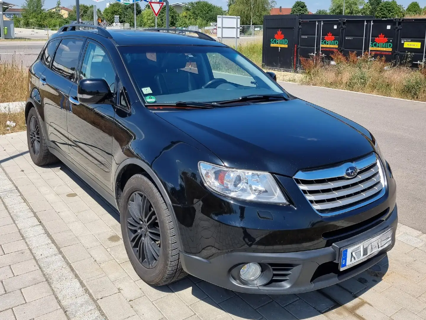 Subaru Tribeca 3,6 LPG autogas mit neuen Motor 65000km 7-Sitzer Schwarz - 2