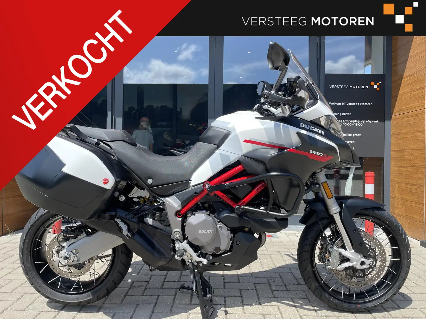 Ducati Multistrada 950 S Spoke Wheels # gar t/m 05-2026 Roşu - 1