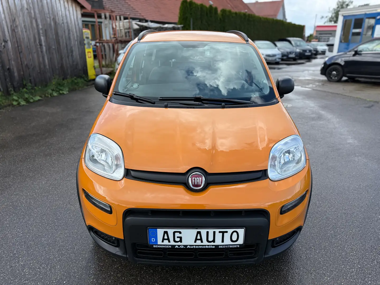Fiat Panda +Garantie Mild-Hybrid Klima AHK Service NEU Orange - 2