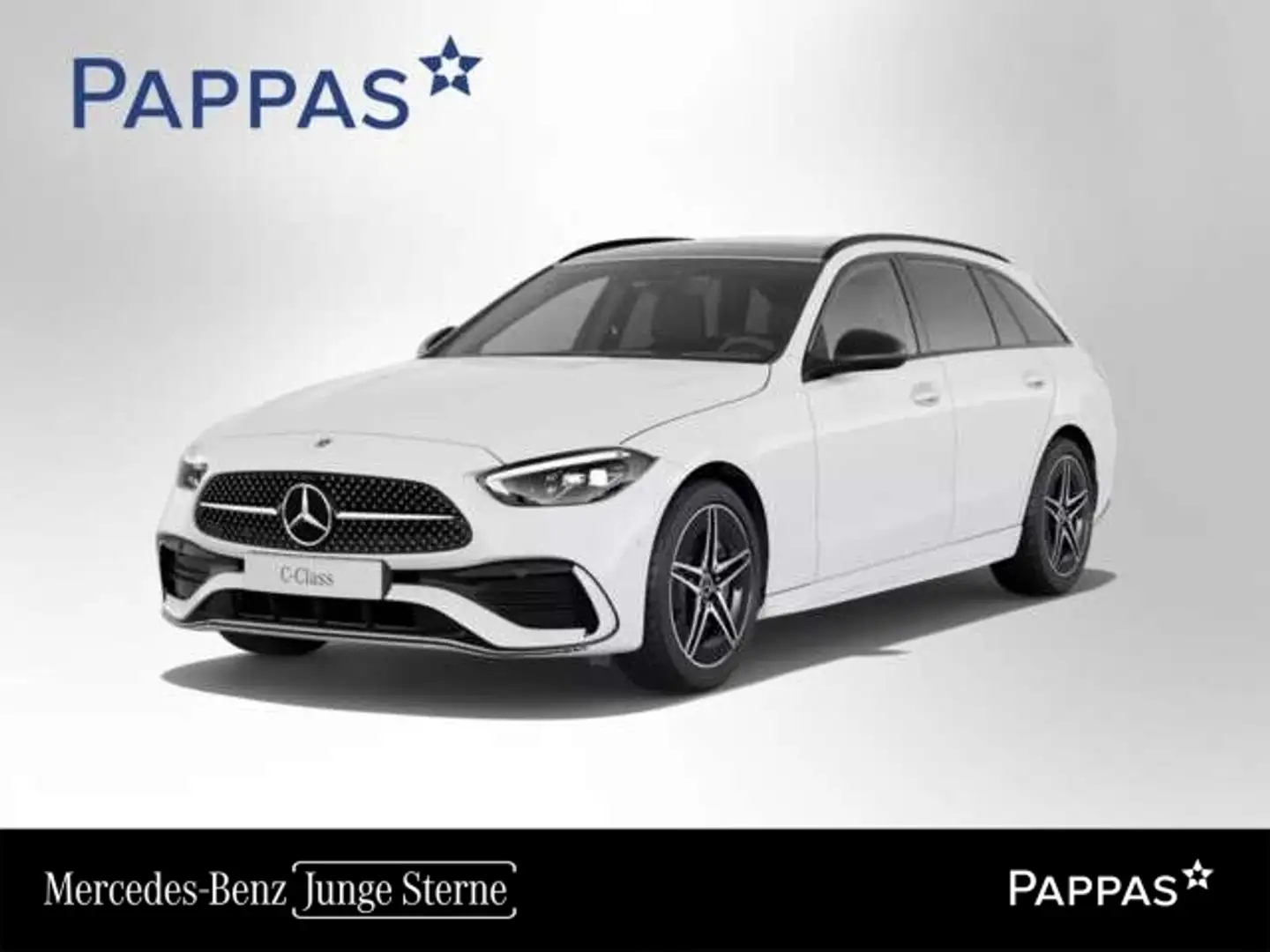 Mercedes-Benz C 220 d T-Modell Cam PTS Navi Pano SHZ Weiß - 1