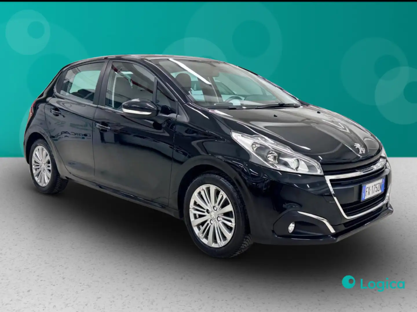 Peugeot 208 5 Porte 1.2 PureTech Active Negru - 1