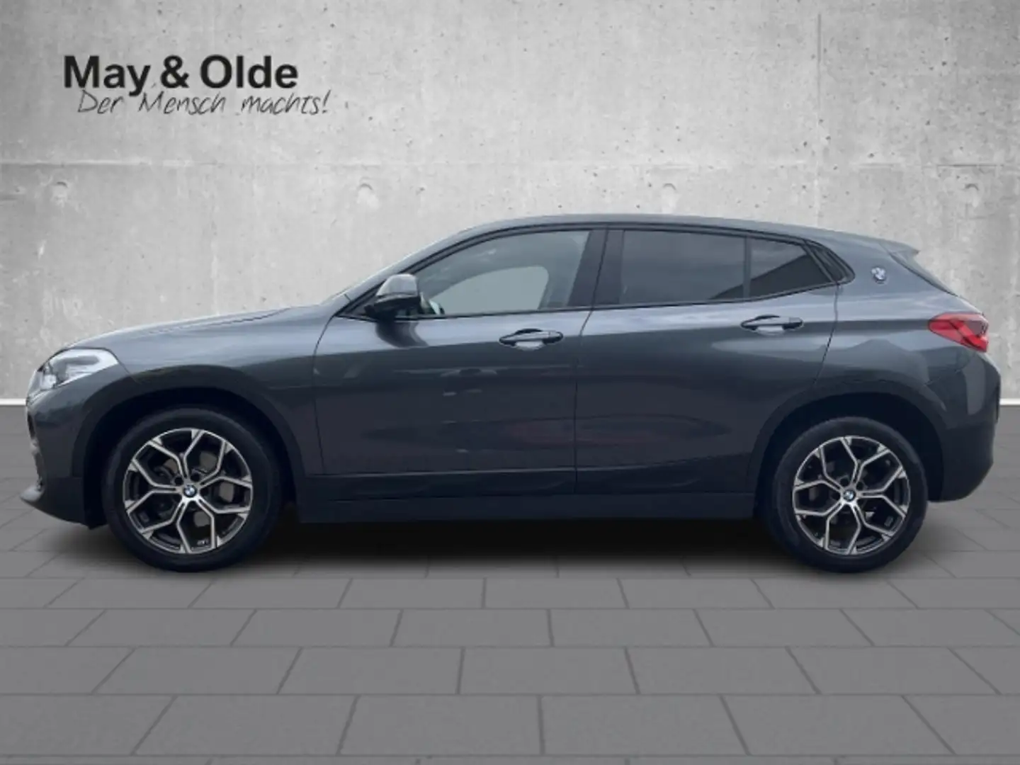 BMW X2 SDRIVE18I HUD Navi Leder LED El. Heckklappe Mehrzo Grau - 2