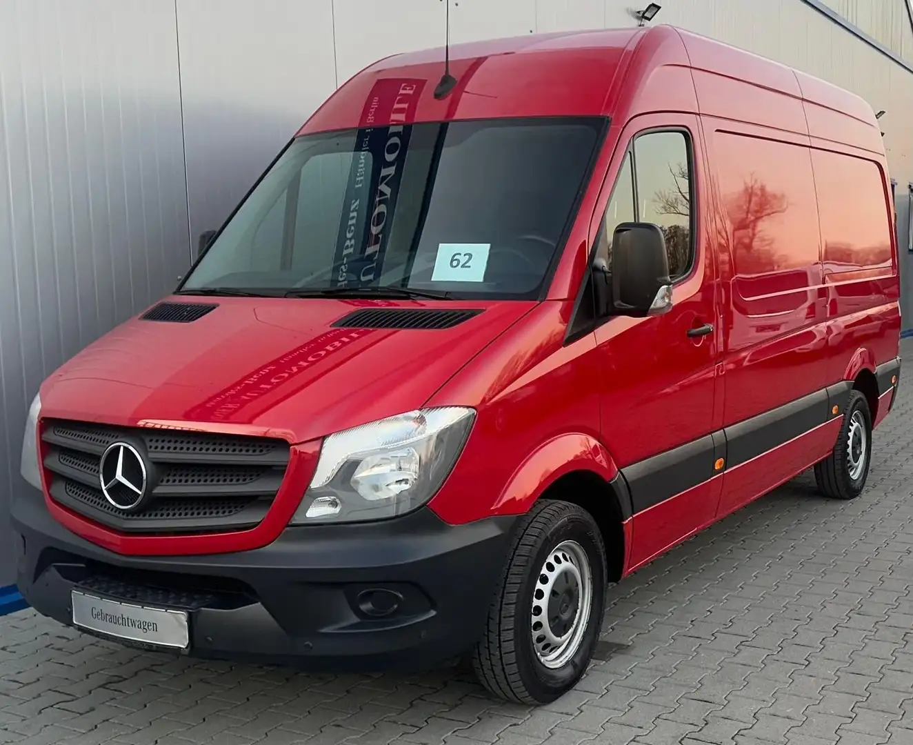 Mercedes-Benz Sprinter 211 CDI HOCH+LANG 7G AUTOMAT KLIMA AHK Red - 1