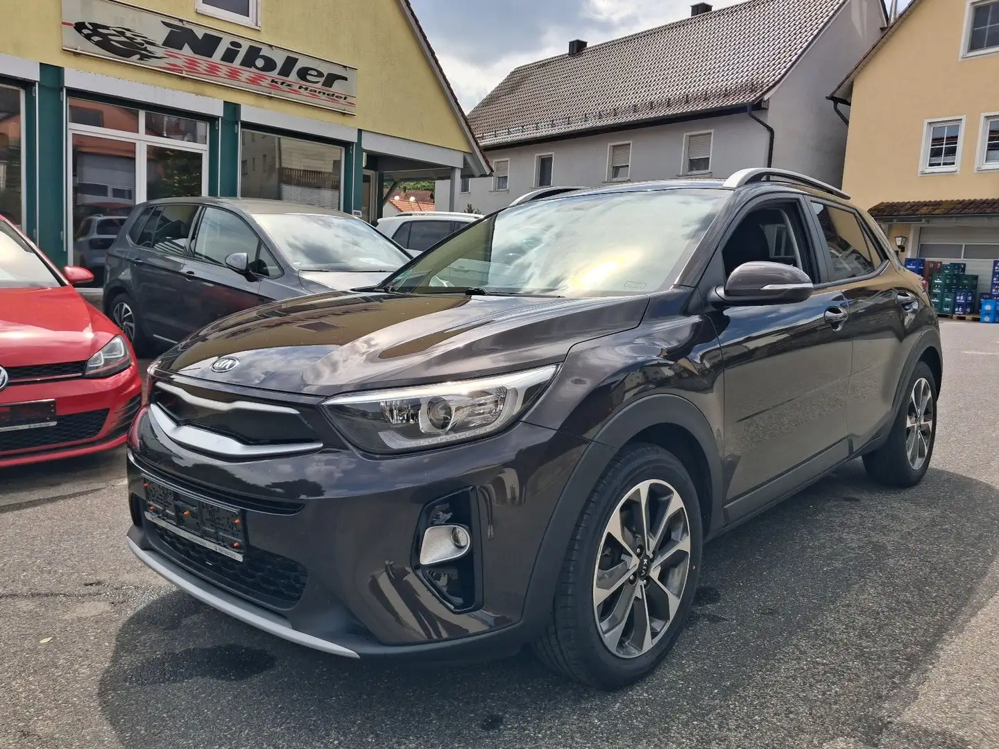 Kia Stonic 1.0 T-GDI 120 Vision NAVI+KAMERA+DAB+ Barna - 1