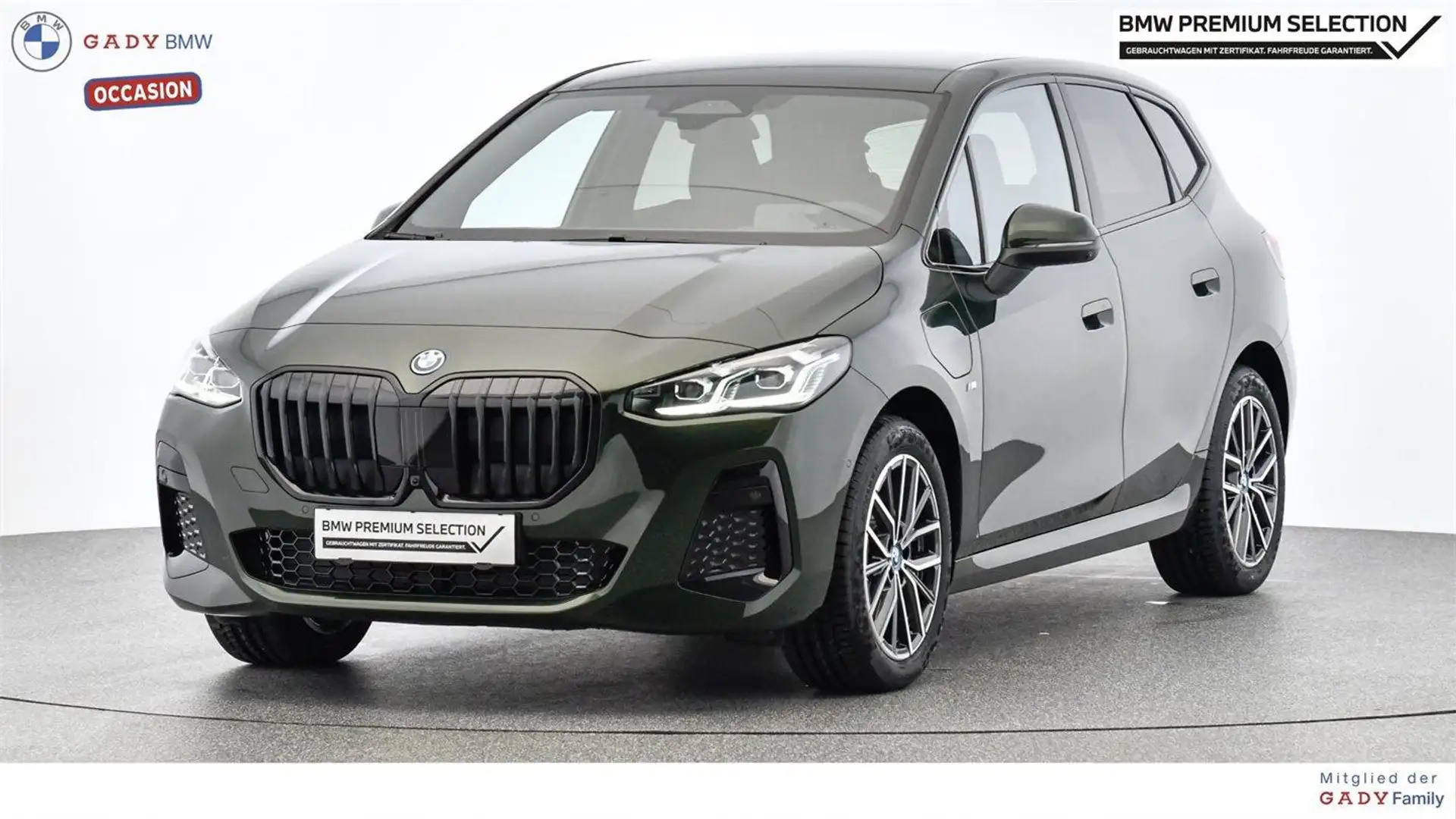 BMW 225 e xDrive Active Tourer Vert - 1