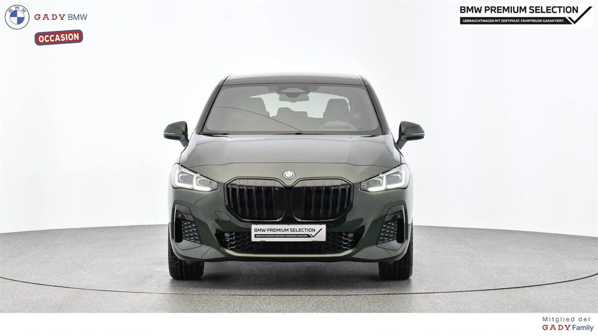 BMW 225 e xDrive Active Tourer Zöld - 2