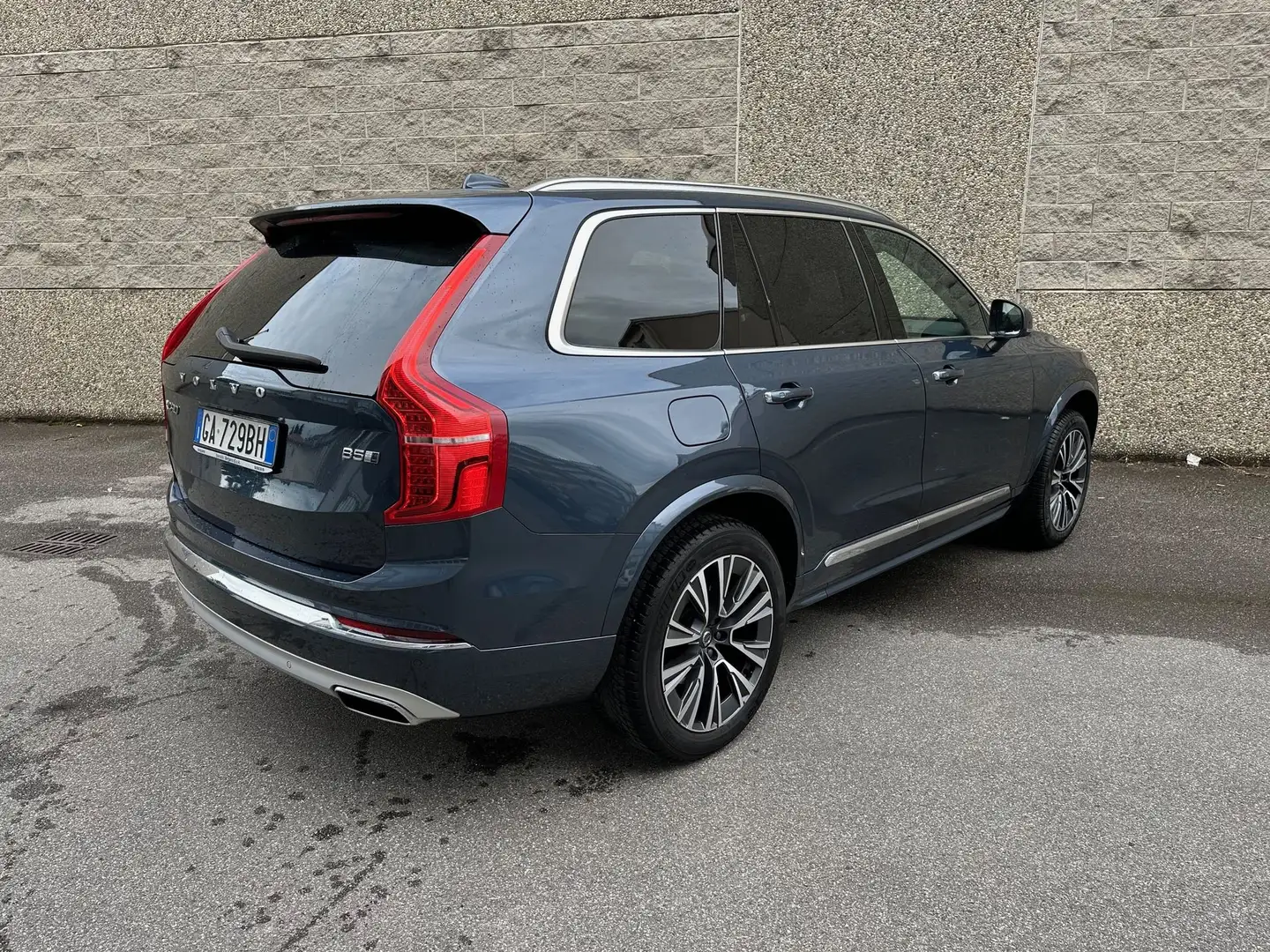 Volvo XC90 B5 (d) AWD Geartronic Inscription Bleu - 2