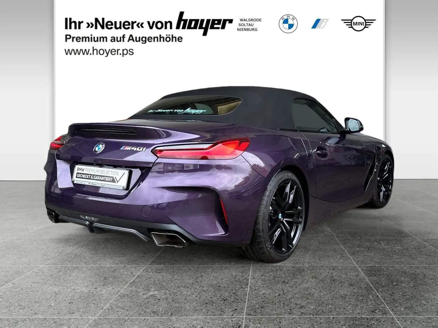 BMW Z4 M40i Head-Up HK HiFi DAB LED WLAN RFK Shz Violett - 2