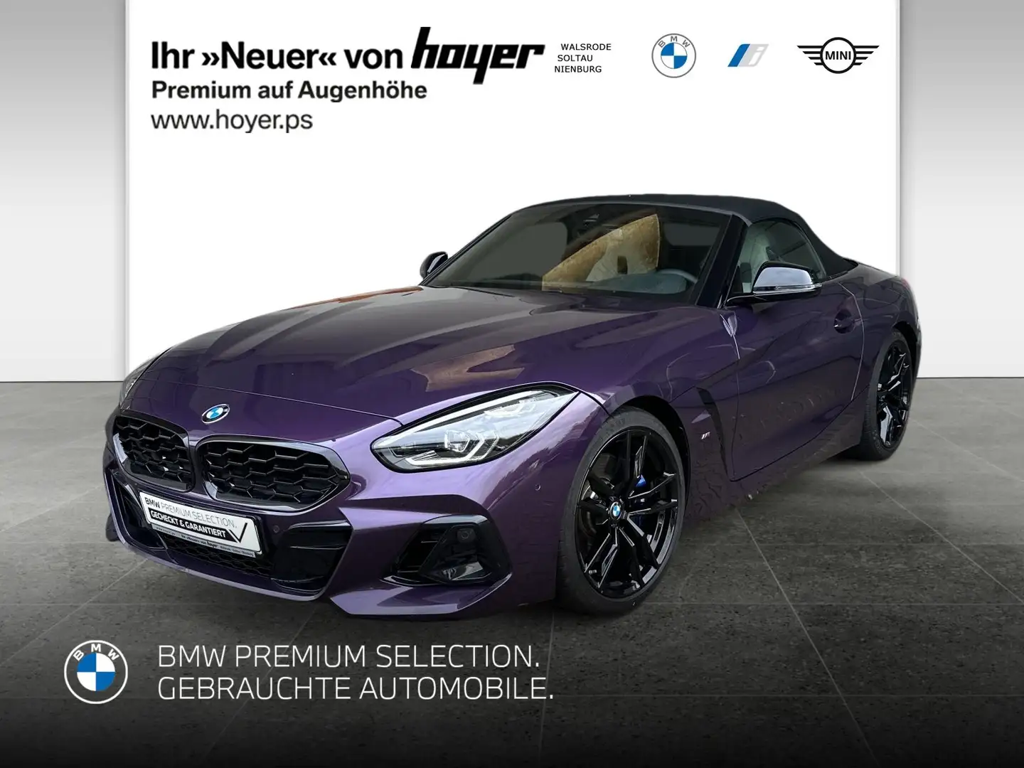 BMW Z4 M40i Head-Up HK HiFi DAB LED WLAN RFK Shz Violett - 1
