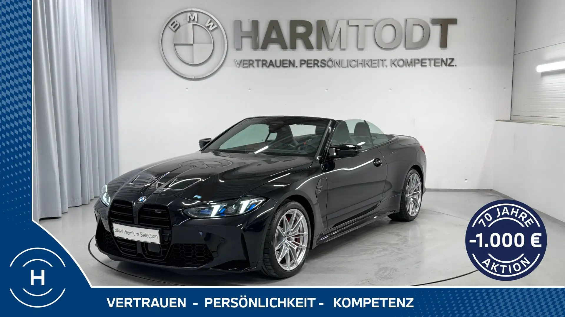 BMW M4 Competition M xDrive *Carbon Schalensitze* Schwarz - 1