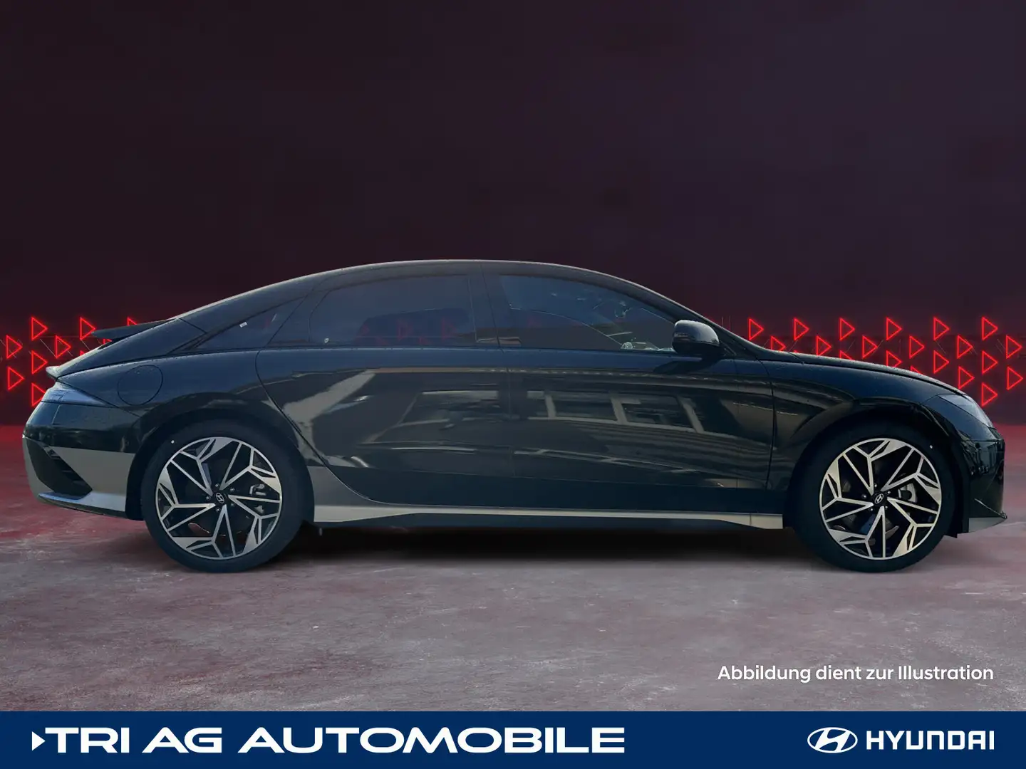 Hyundai IONIQ 6 Ioniq 6 Uniq-Paket Allradantrieb 20" LM-Felgen G Zelená - 2