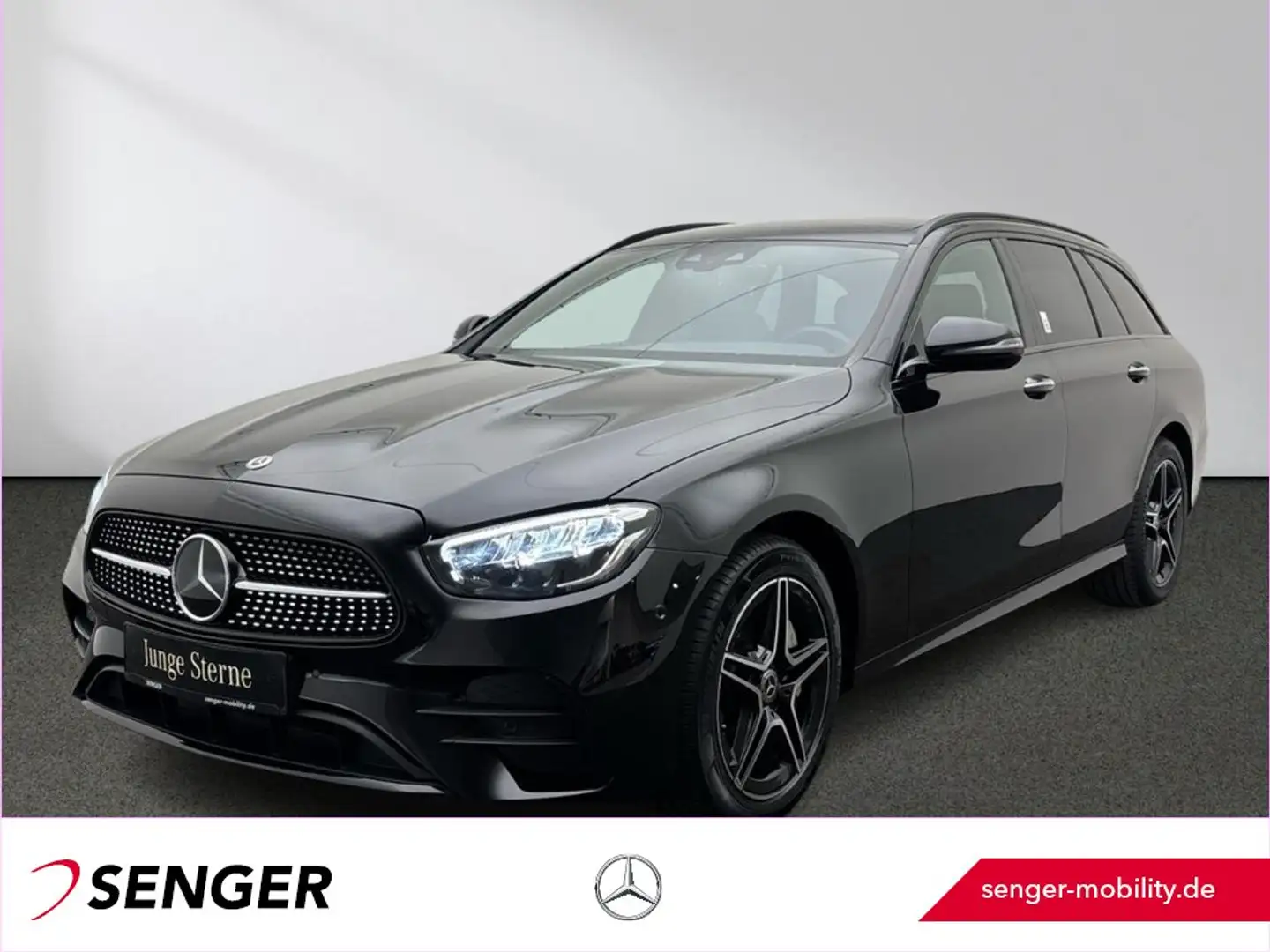 Mercedes-Benz E 300 T de 4M AMG Night Panorama Burmester AHK Schwarz - 1