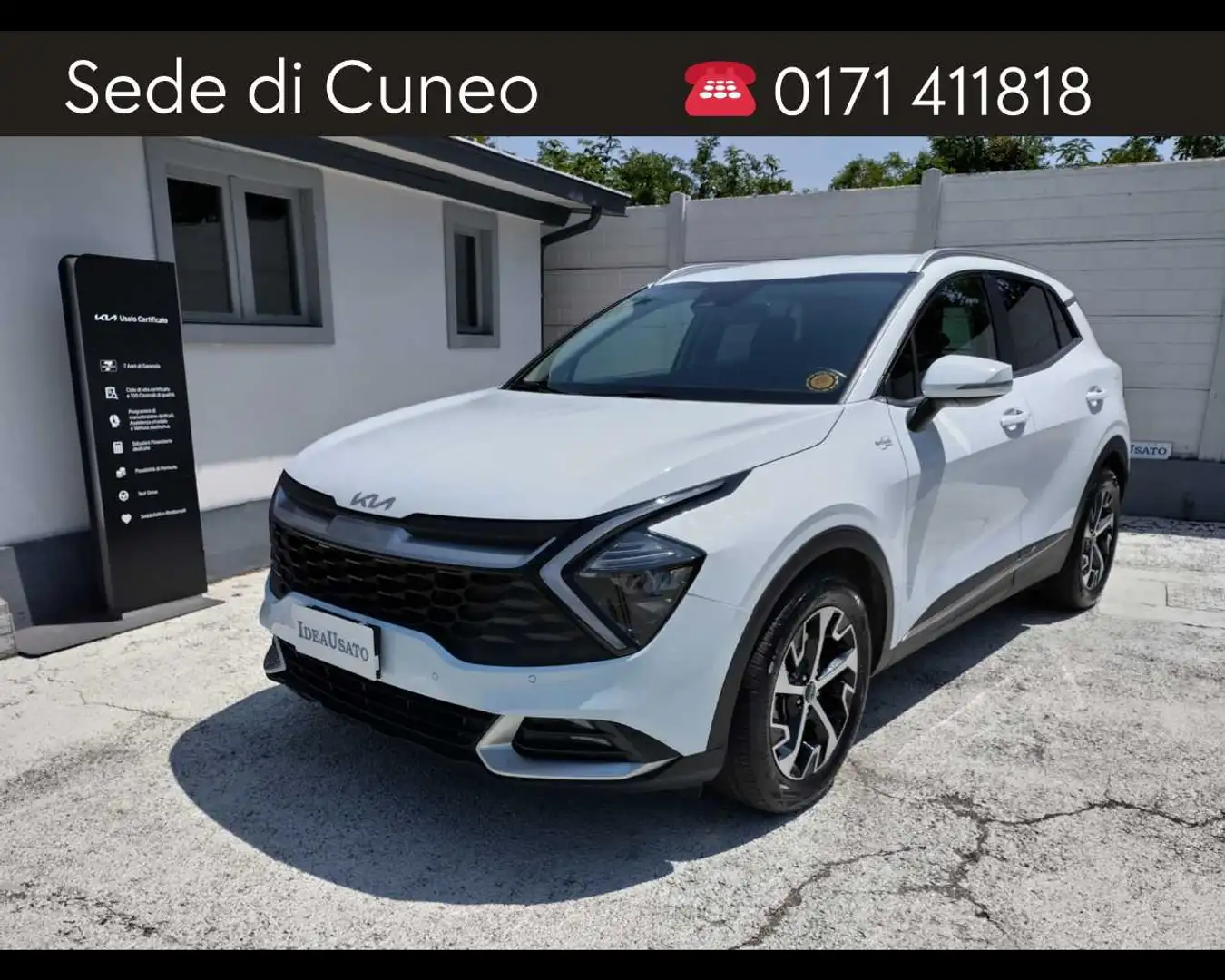 Kia Sportage 1.6 CRDi MHEV Style Biały - 1