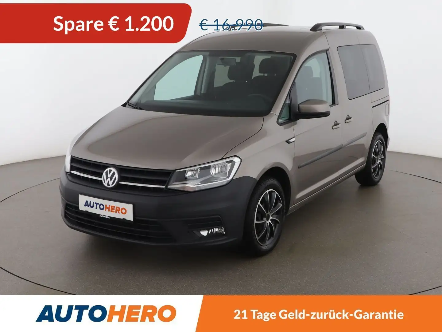Volkswagen Caddy 1.4 TSI Trendline BlueMotion *TEMPO*KLIMA*SHZ*BT* Jaune - 1