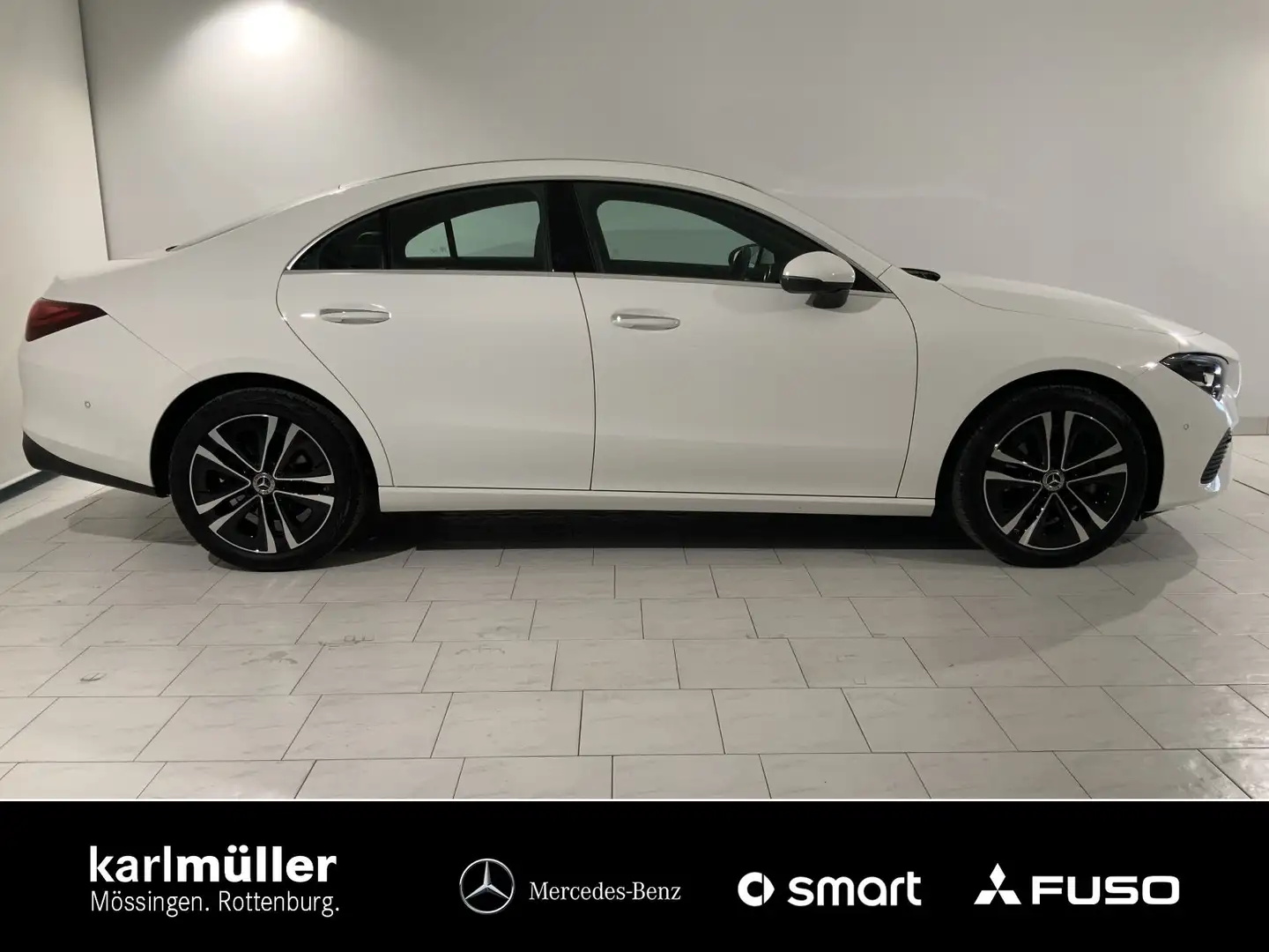 Mercedes-Benz CLA 200 CLA 200 Coupé +KeyGo+Apple+RfK+LED+Vor.Distr+DAB Blanc - 2