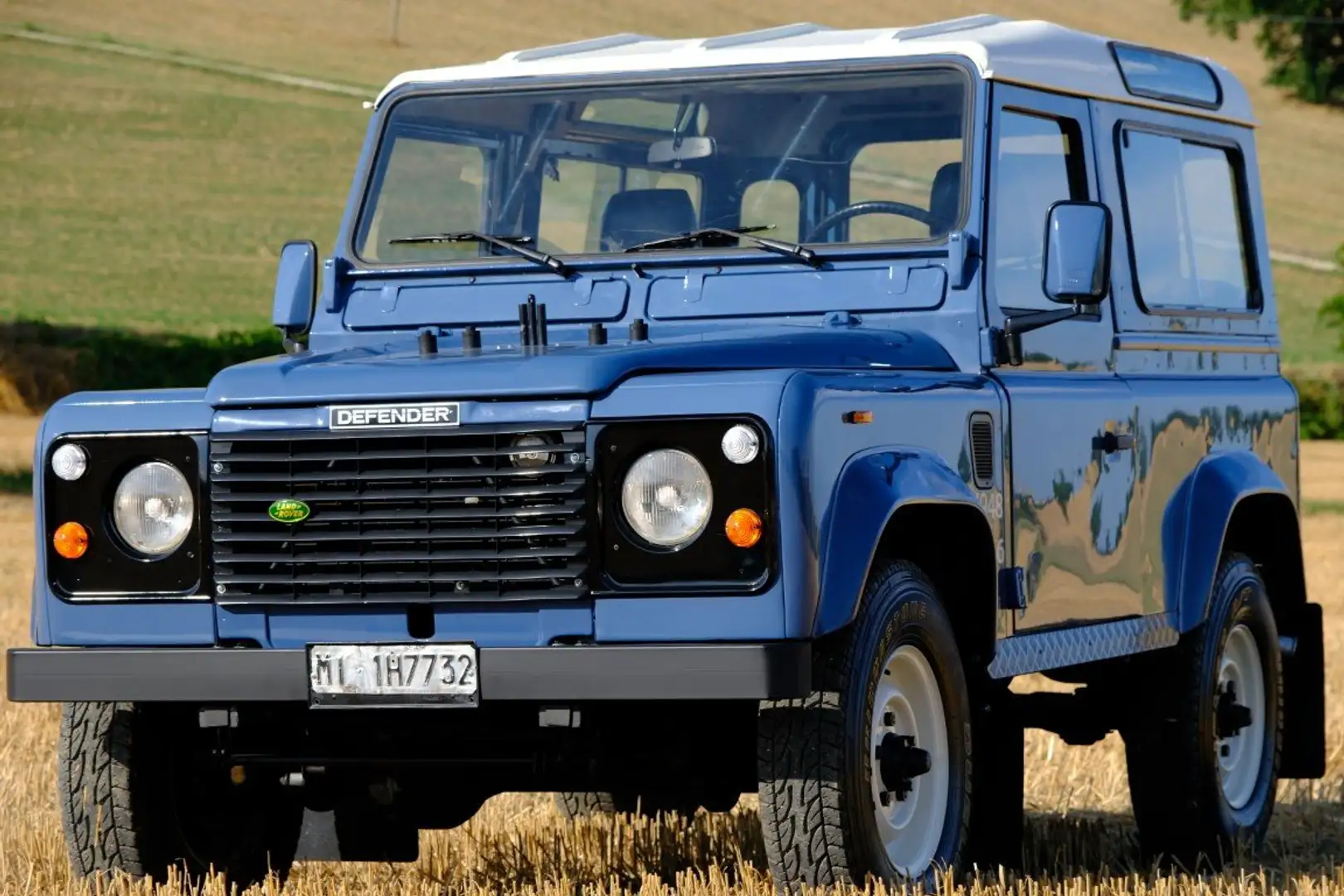 Land Rover Defender 90 2.5 td Soft Top Blu/Azzurro - 1