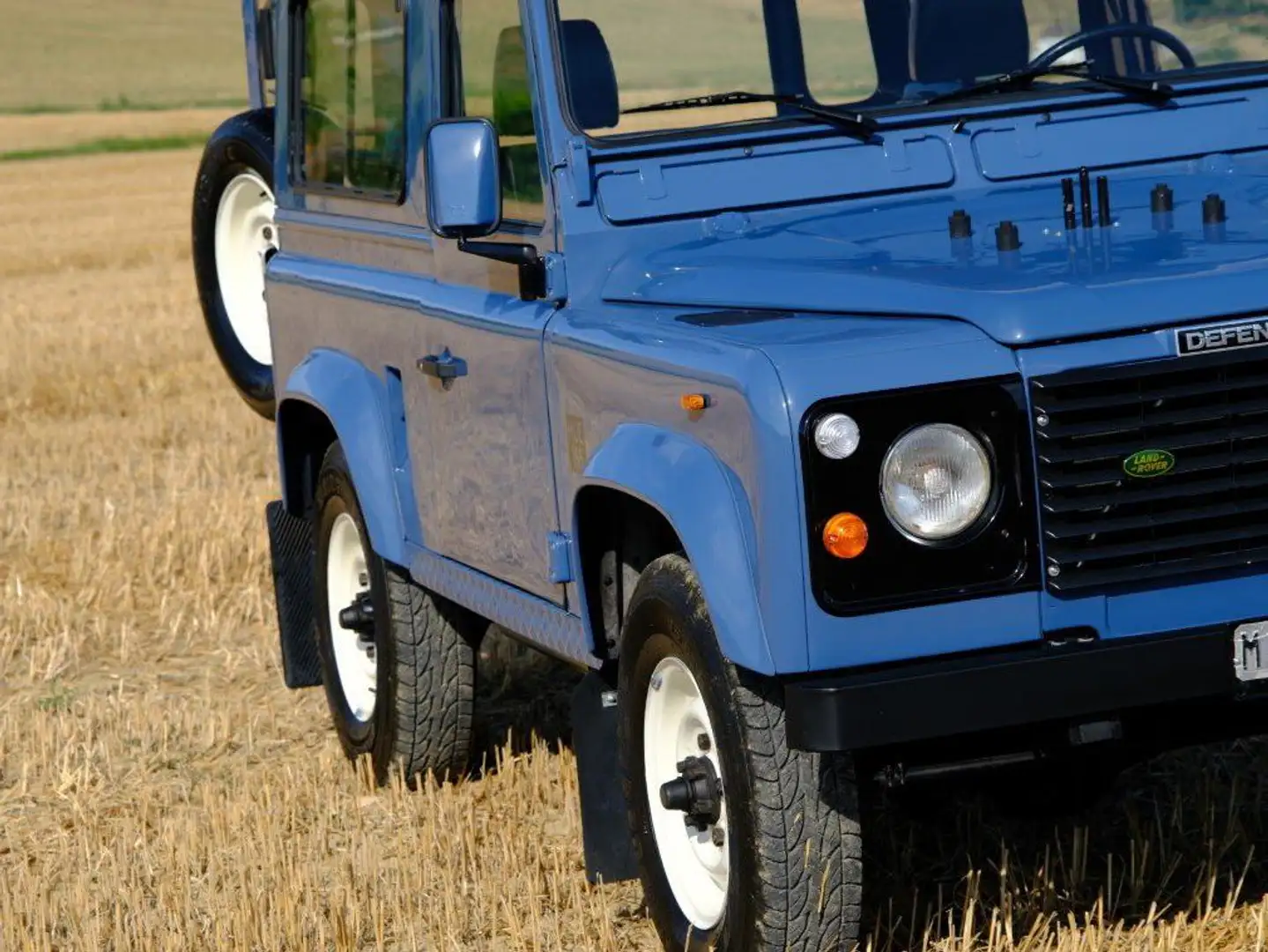 Land Rover Defender 90 2.5 td Soft Top Blu/Azzurro - 2