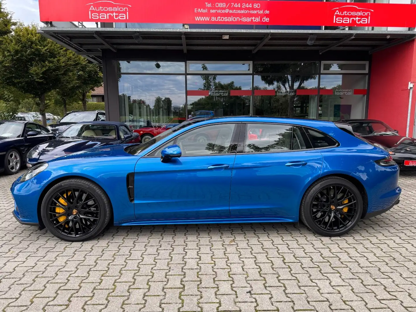 Porsche Panamera Sport Turismo Turbo -Approved neu! Blau - 2