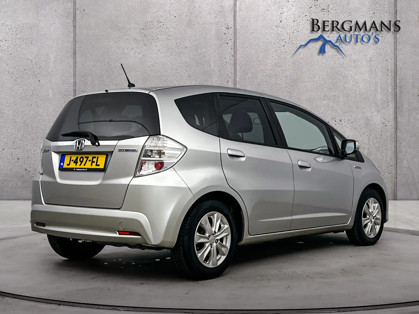 Honda Jazz 1.4 Hybrid Elegance // PANODAK // AUTOMAAT Gris - 2