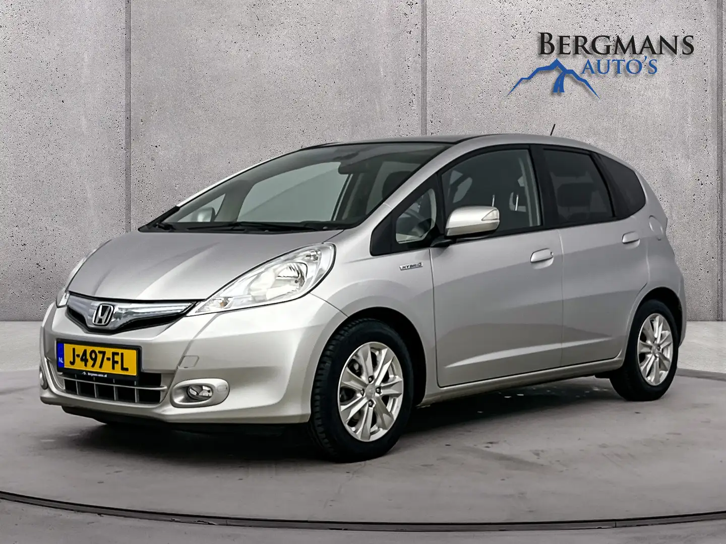 Honda Jazz 1.4 Hybrid Elegance // PANODAK // AUTOMAAT Gris - 1