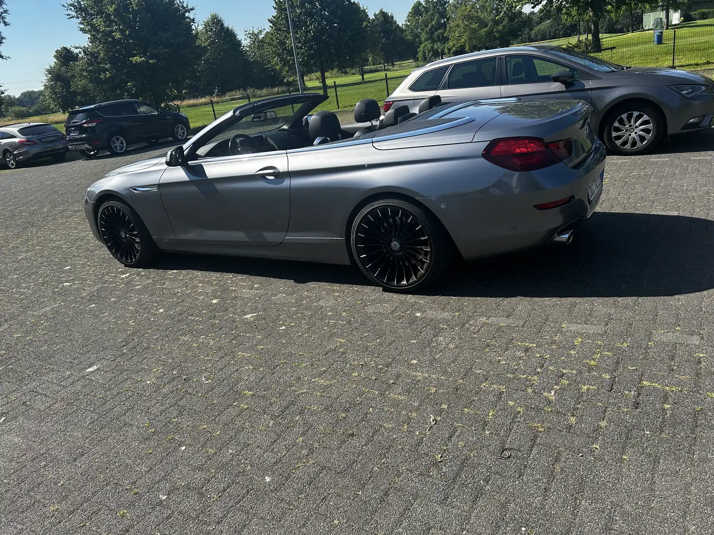 BMW 640 640d xDrive Cabrio Grau - 2