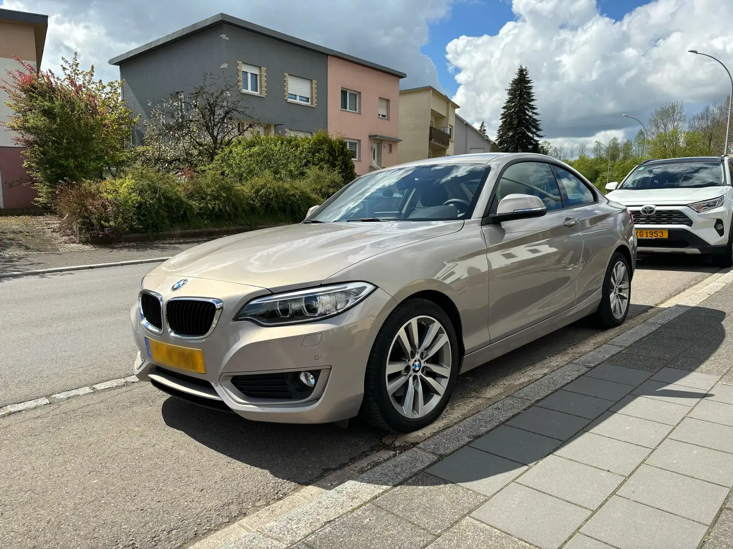 BMW 220 coupé Plateado - 1