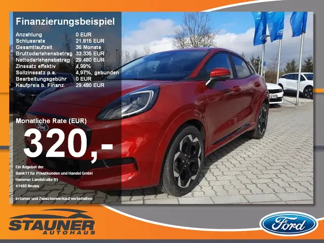 Ford Puma Gen-E Premium Fahrerassistenz-Paket