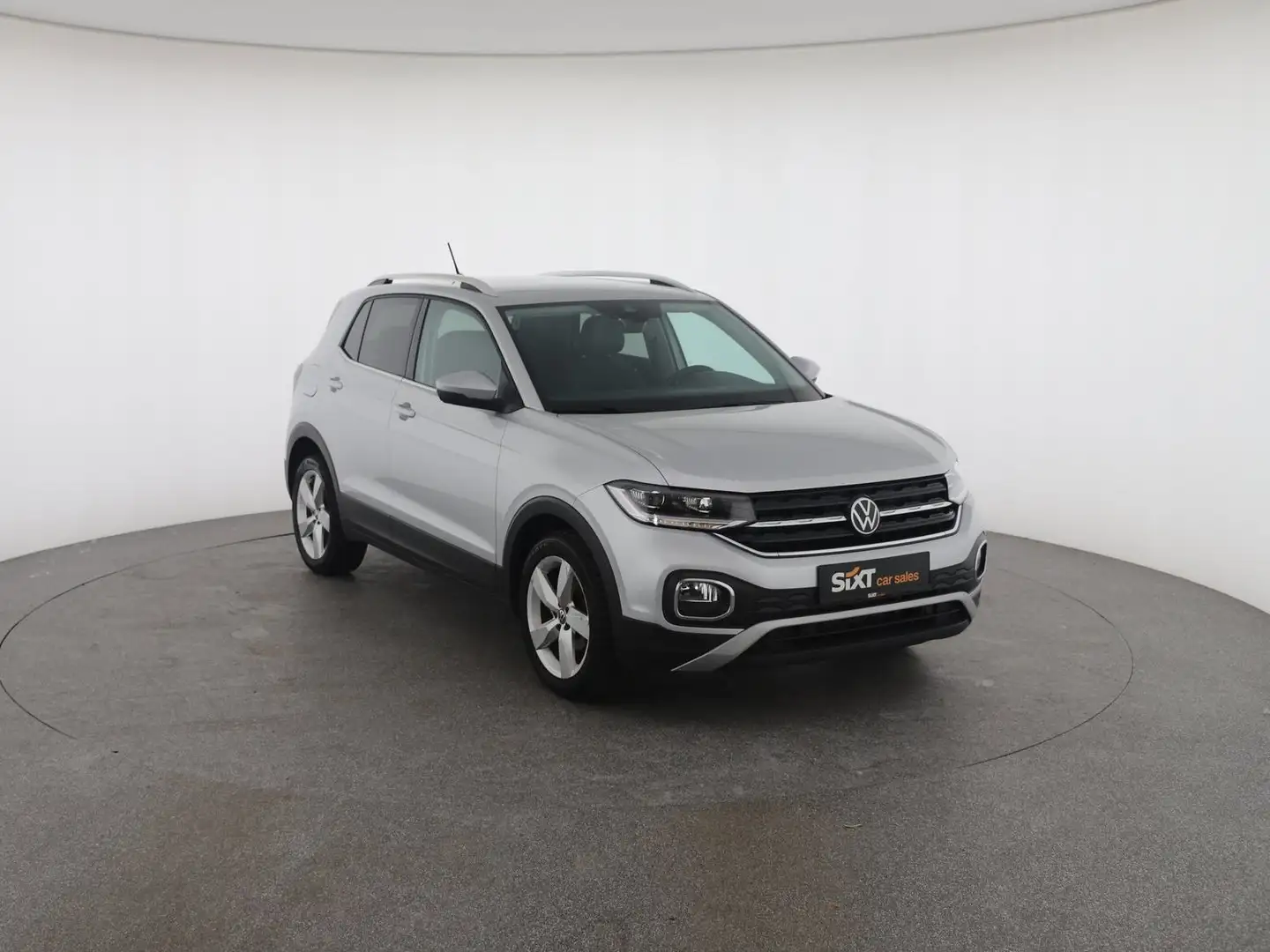 Volkswagen T-Cross 1.0 TSI Style|NAV|LED|ACC|SHZG|PDC v+h|Dig.Co.Pro Silber - 1
