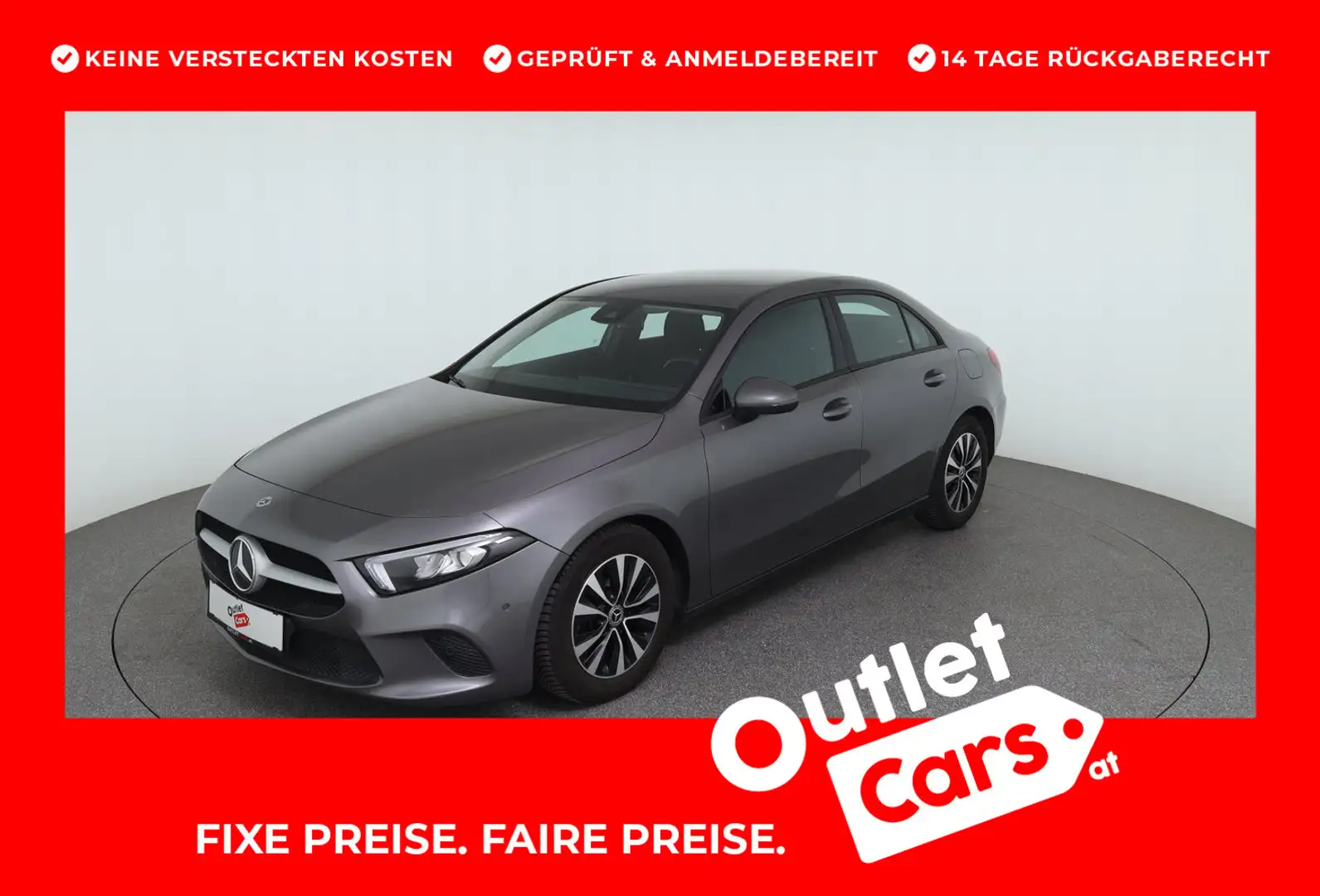Mercedes-Benz A 180 180 d Limousine Aut. Grau - 1