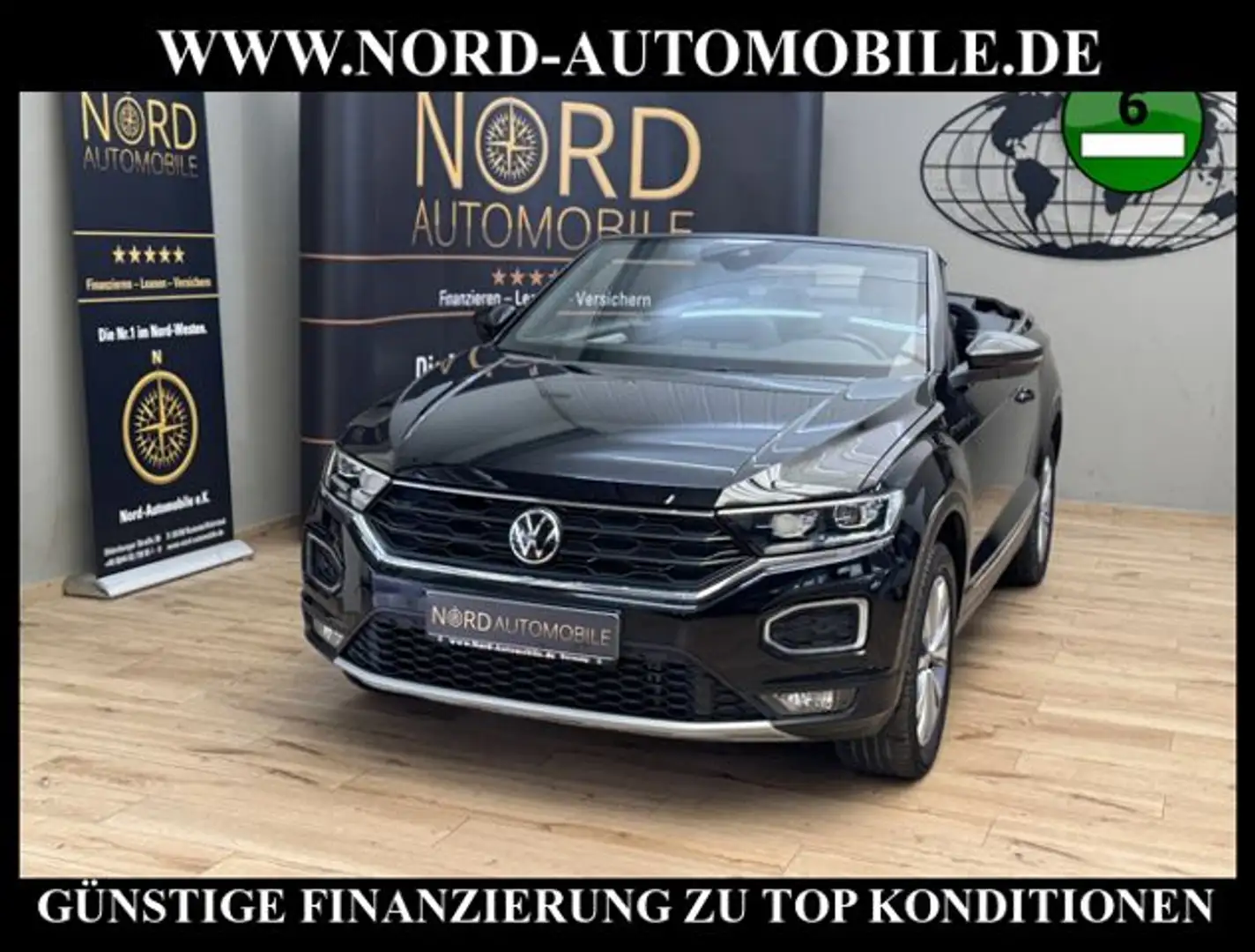 Volkswagen T-Roc Cabriolet 1.5 TSI DSG Style Navi/LED/ACC/ Style Czarny - 1