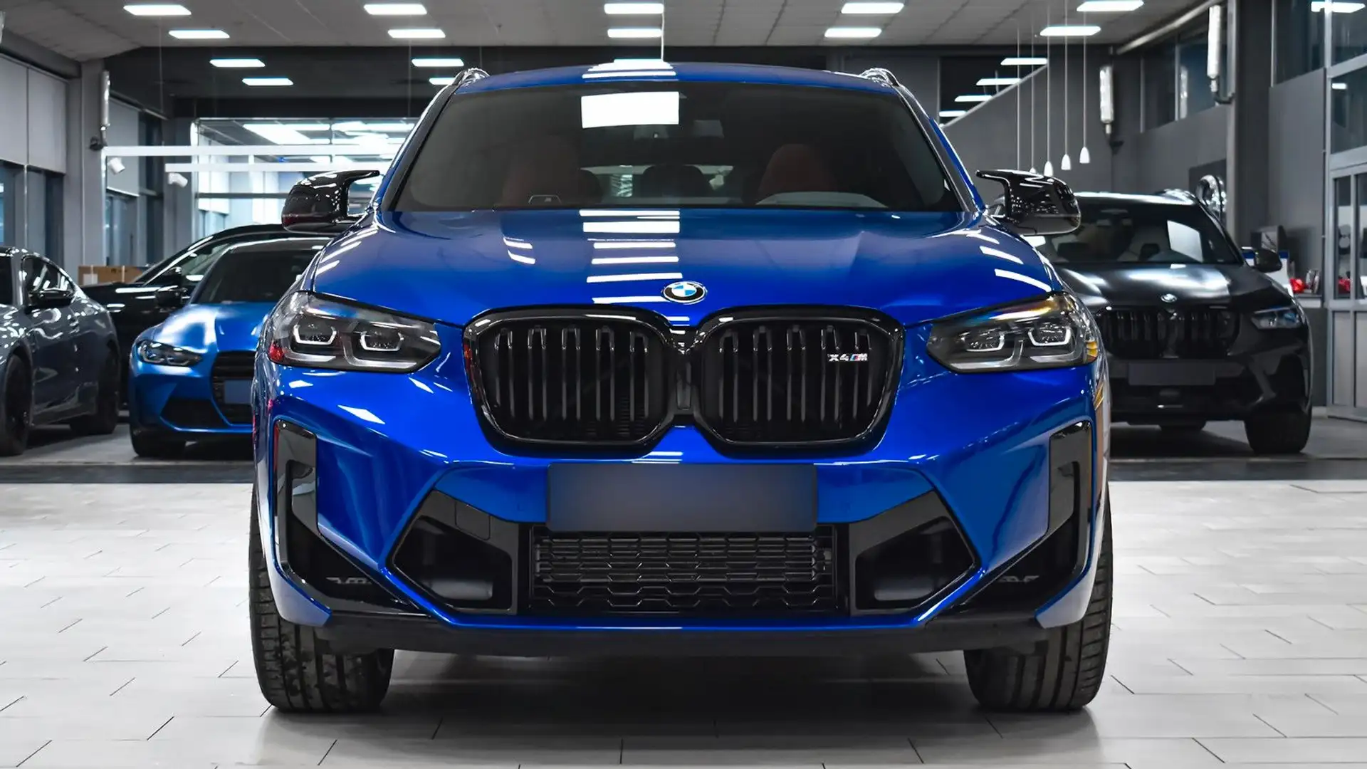 BMW X4 M Competition Sportautomatic Bleu - 1